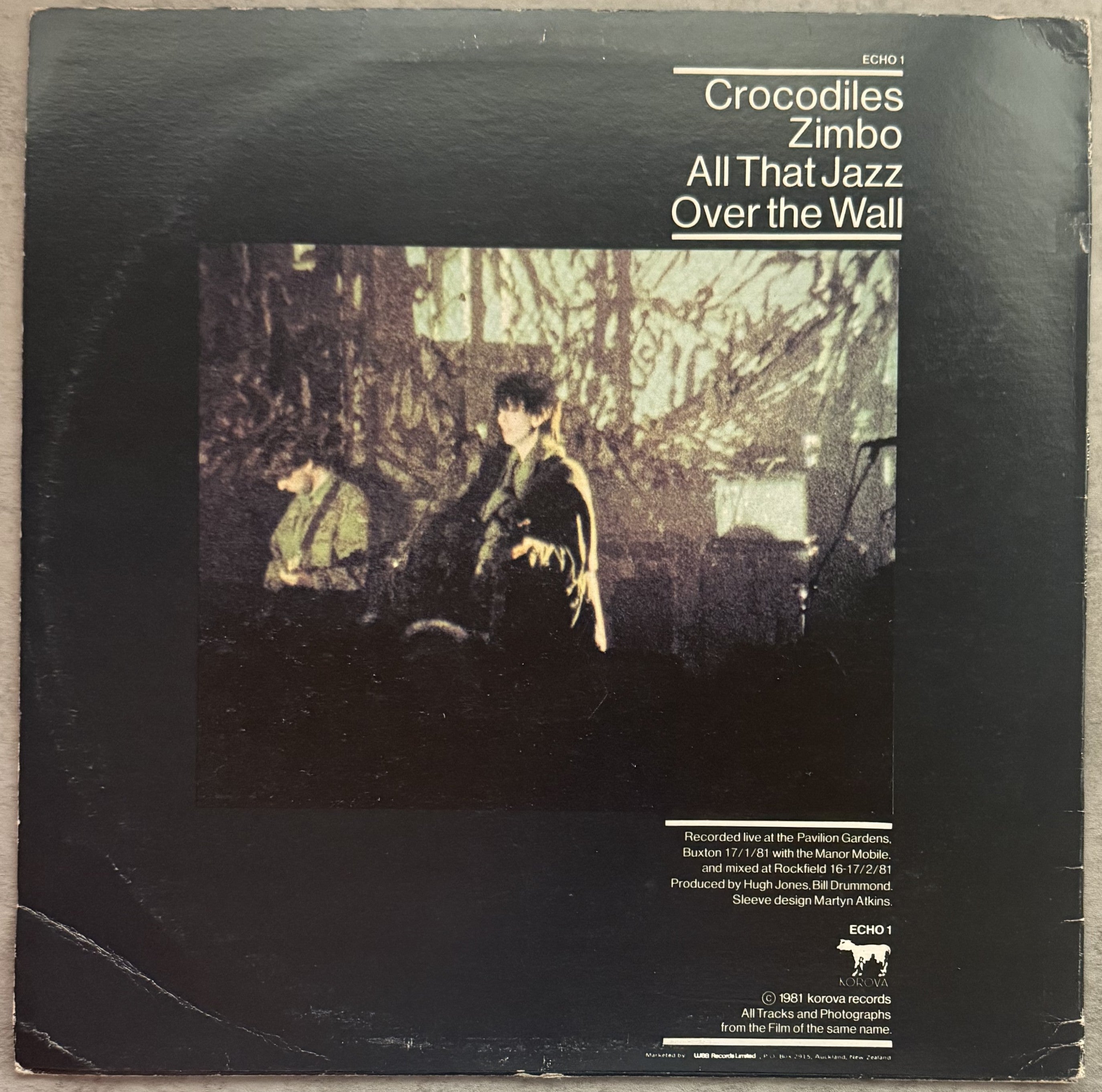 ECHO & THE BUNNYMEN - 4 PACK RARITIES -- VG+/VG , 3x 1st press + 12" NZ EP