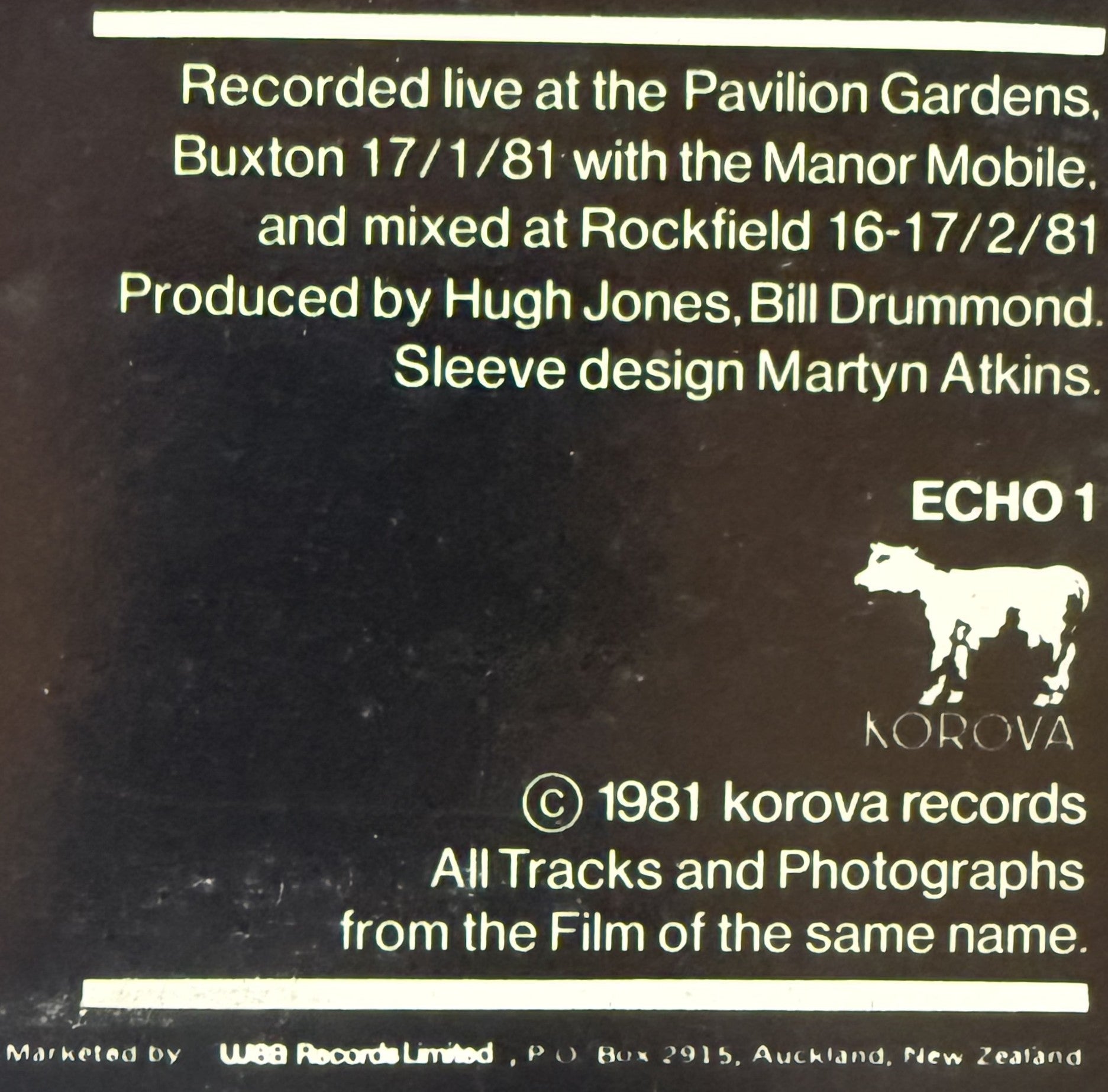 ECHO & THE BUNNYMEN - 4 PACK RARITIES -- VG+/VG , 3x 1st press + 12" NZ EP