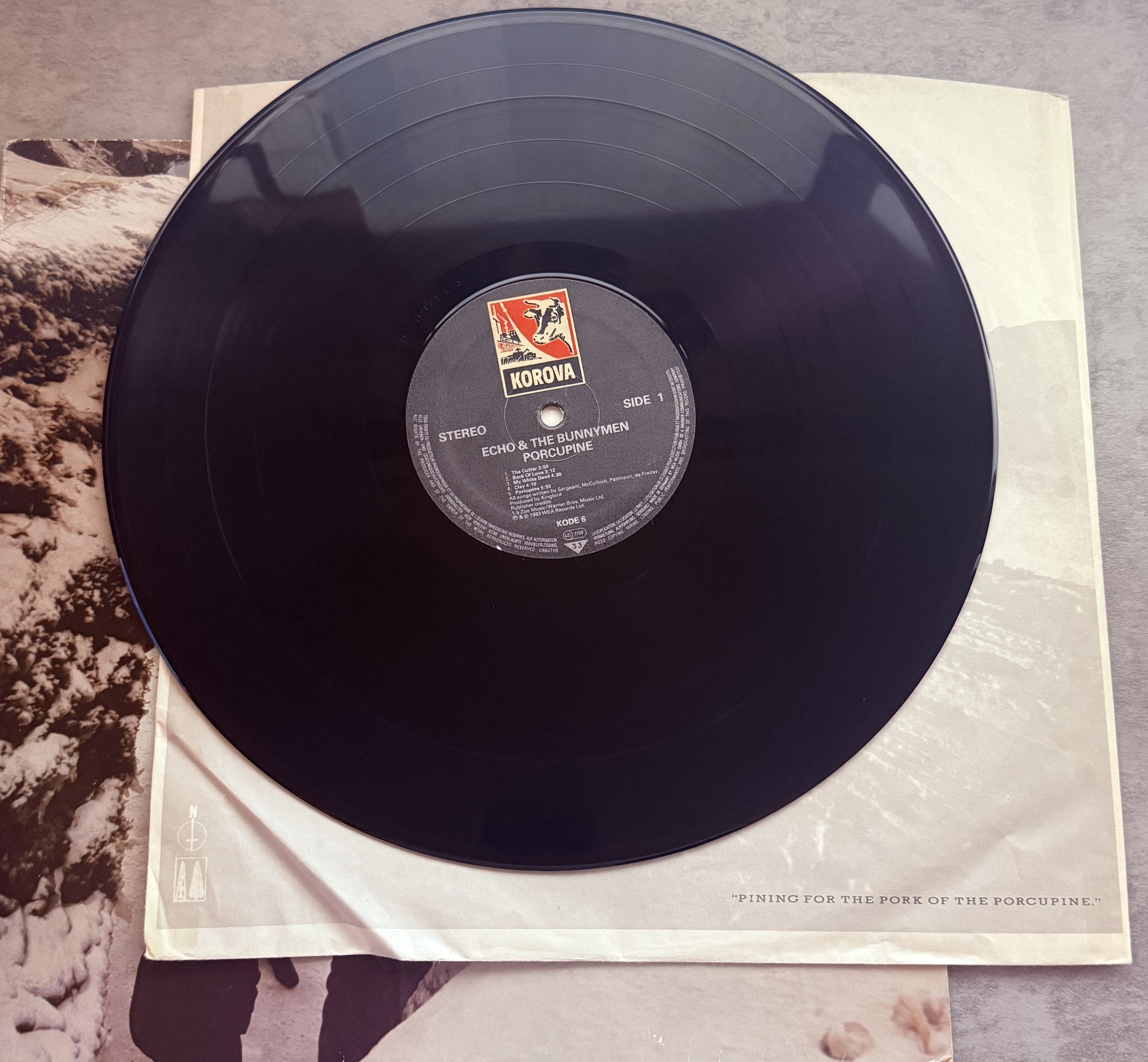 ECHO & THE BUNNYMEN - 4 PACK RARITIES -- VG+/VG , 3x 1st press + 12" NZ EP