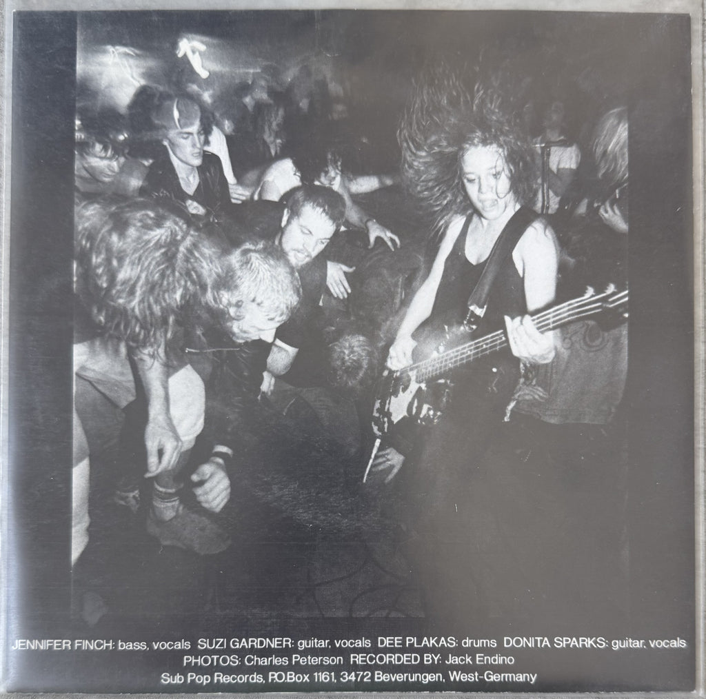 RARE 2-pack L7 & The Dames (Gail Greenwood) - 7" rarities Strong VG++ ( belly )