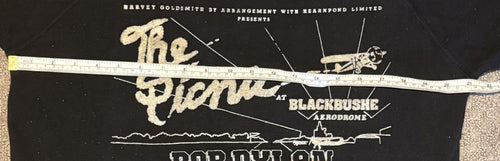 RARE Picnic At Blackbushe 1978 ORIGINAL SWEATSHIRT Bob Dylan Eric Clapton Rumour