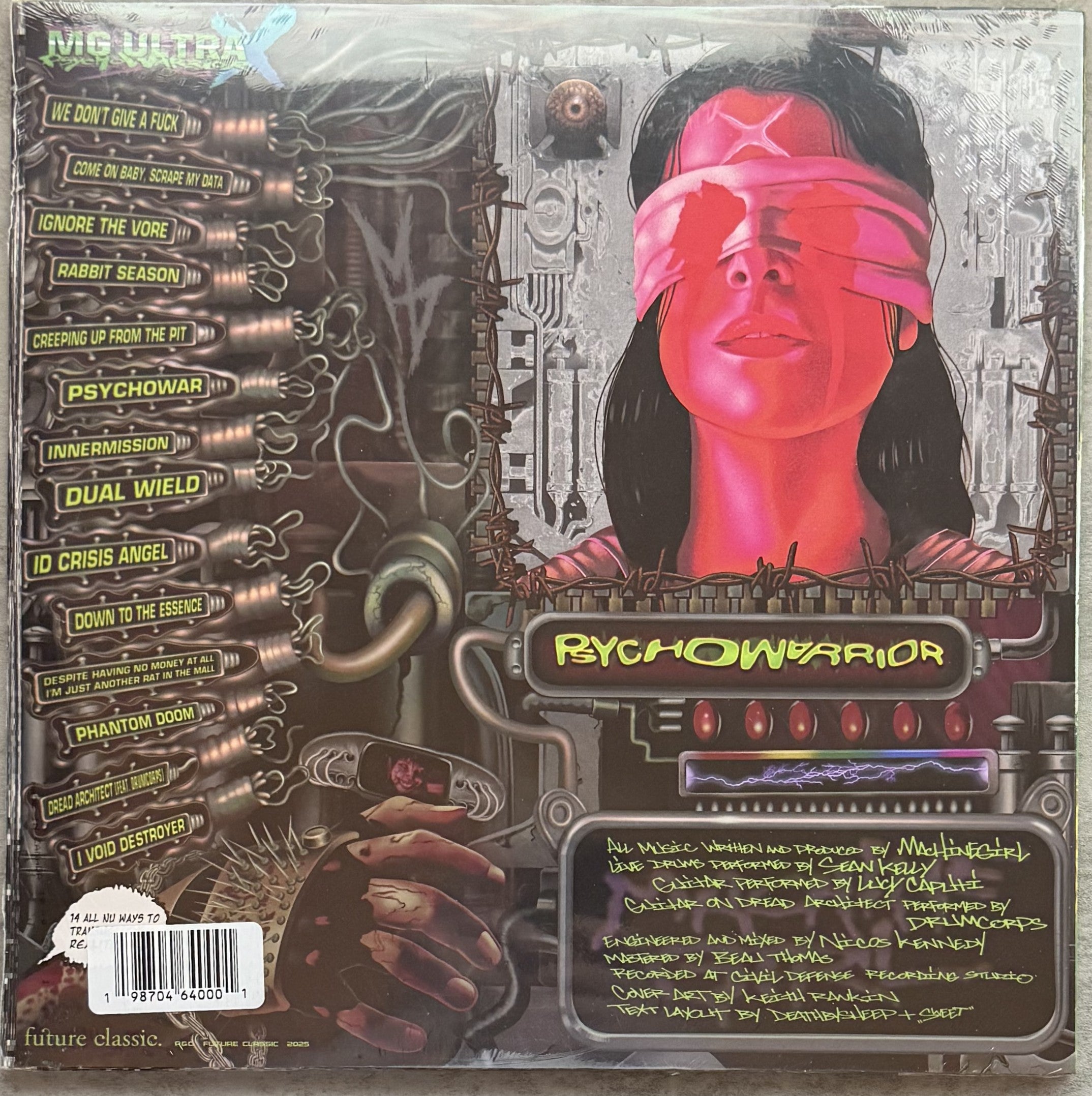 Machine Girl - PsychoWarrior: MG Ultra X 2025 SEALED/NM ltd edtn 400 copies RARE