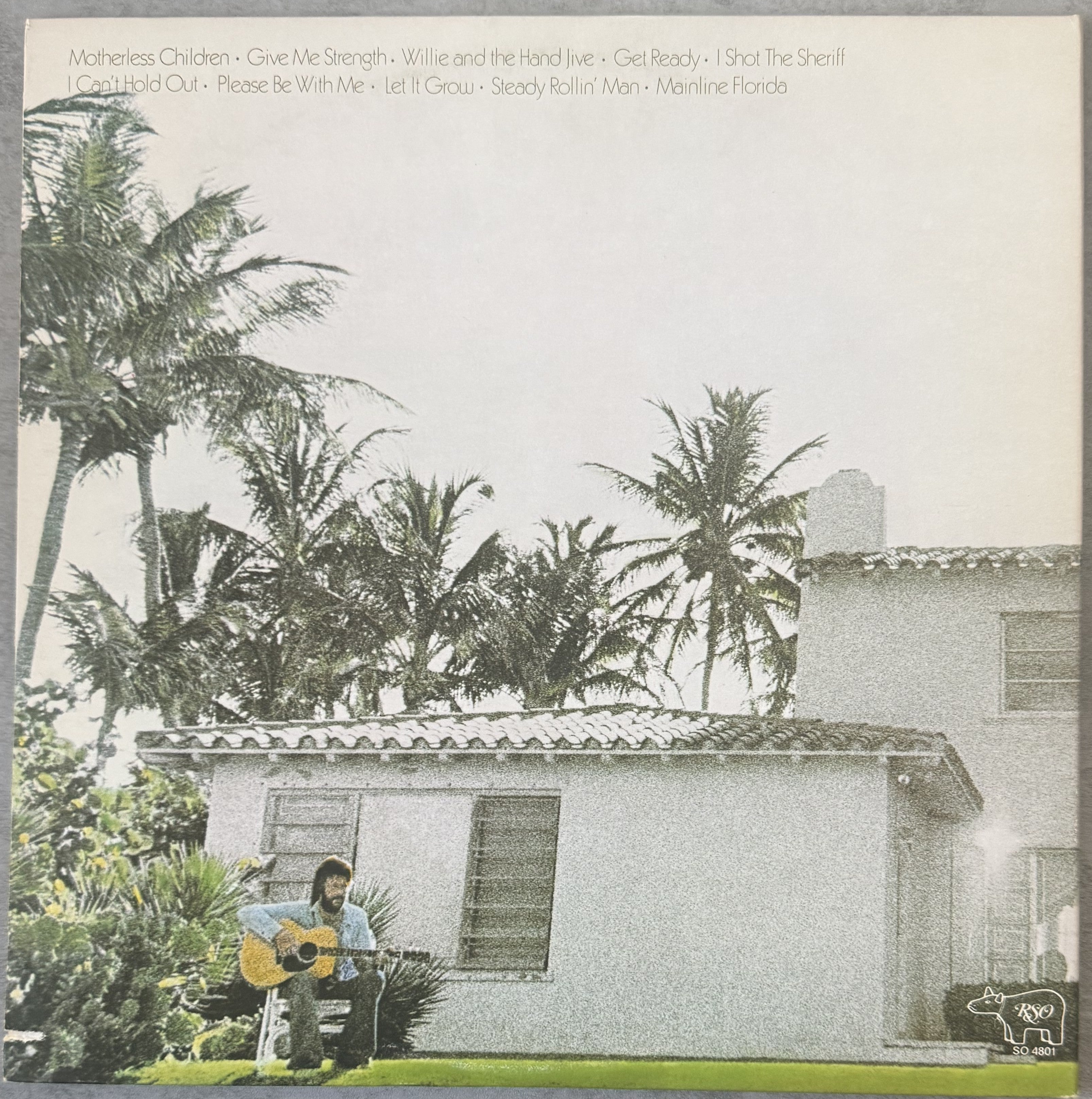 Eric Clapton - 461 Ocean Boulevard - early/first US press, used vinyl VG+/VG+