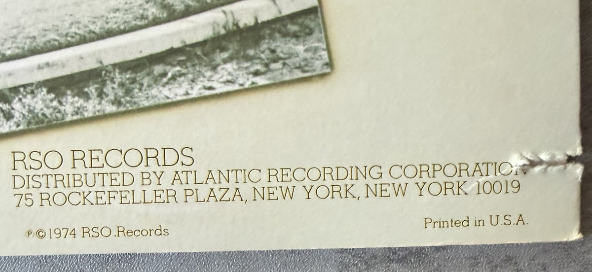 Eric Clapton - 461 Ocean Boulevard - early/first US press, used vinyl VG+/VG+