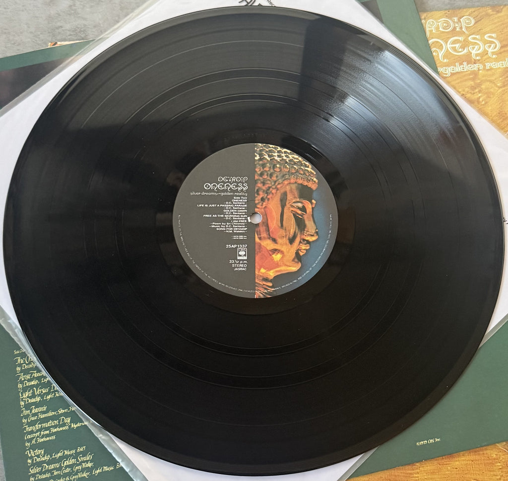 Carlos Santana - Oneness (Silver Dreams~Golden Reality) Japanese OBI VG+/VG+