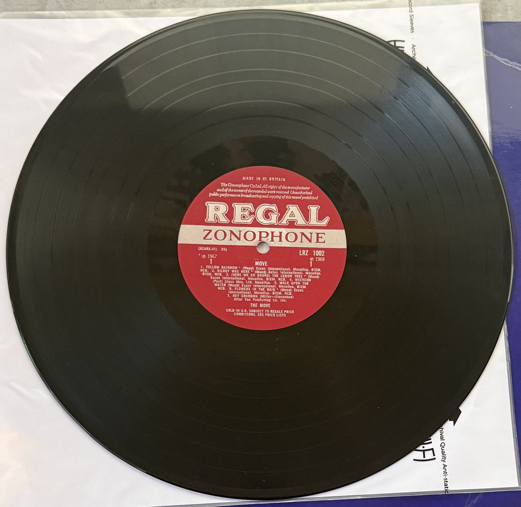 RARE The Move - Move 1968 original 1st UK Press Strong VG+ play / VG+ sleeve