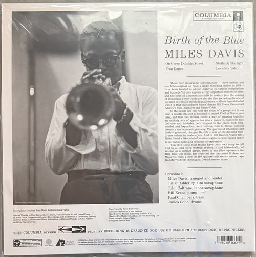 Miles Davis - Birth Of The Blue 2024 limited edition SEALED/NM