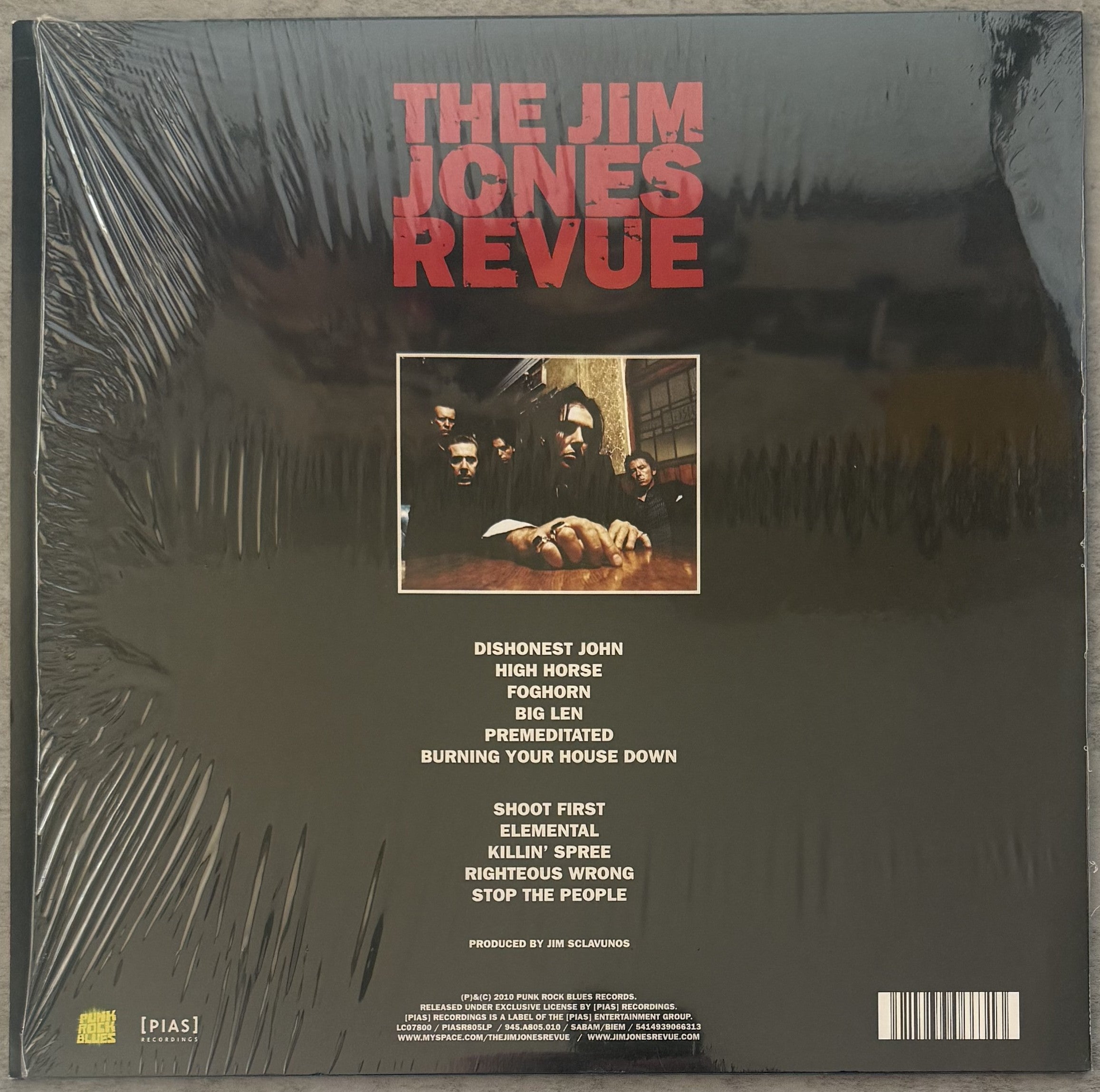 The Jim Jones Revue -Burning Your House Down 1st Press 2010 VG++ 180g "Like New"
