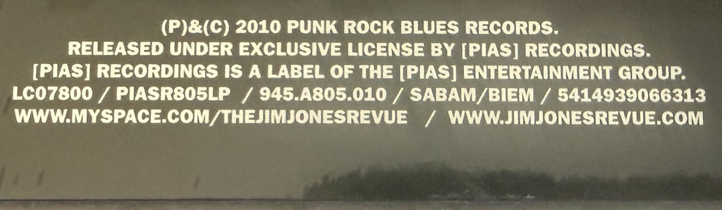 The Jim Jones Revue -Burning Your House Down 1st Press 2010 VG++ 180g "Like New"