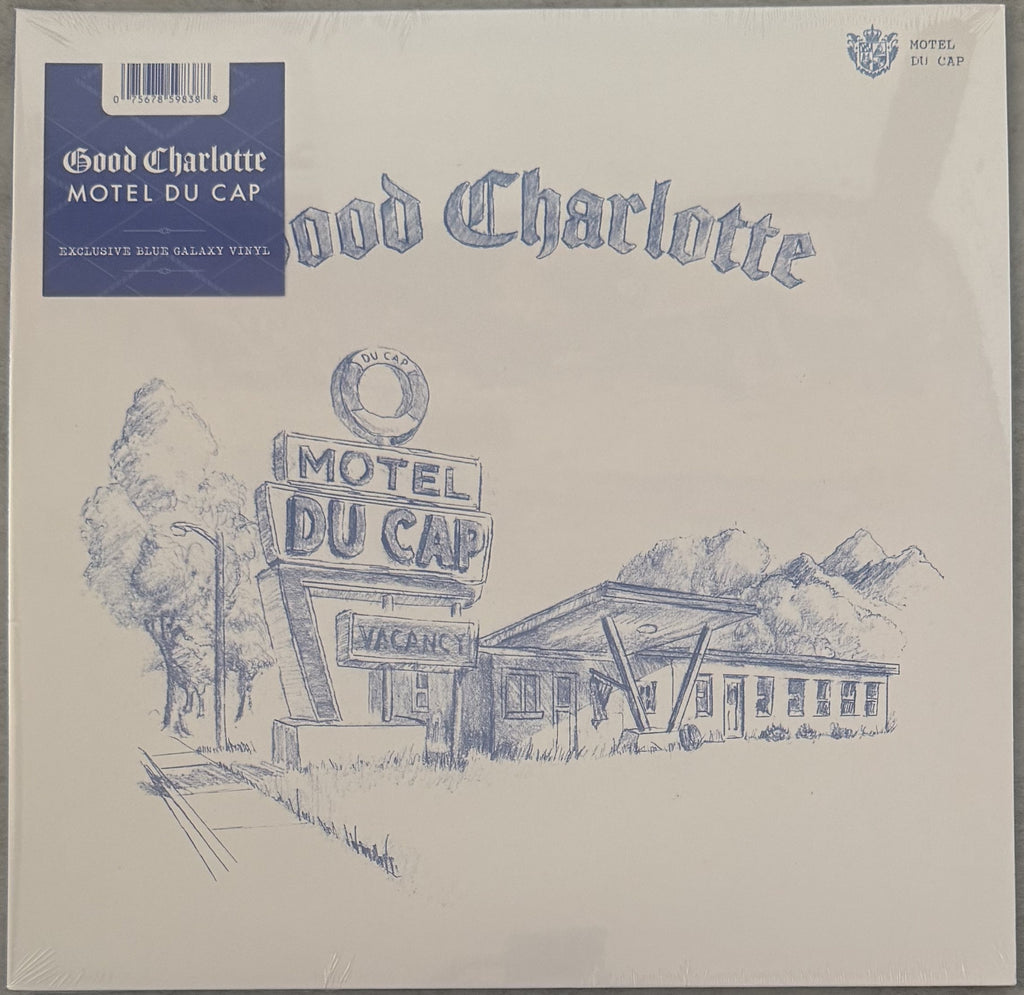 Good Charlotte - Motel Du Cap SEALED/NM Blue Galaxy Vinyl 1st Press