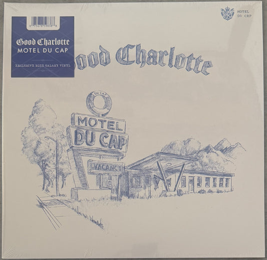 Good Charlotte - Motel Du Cap SEALED/NM Blue Galaxy Vinyl 1st Press