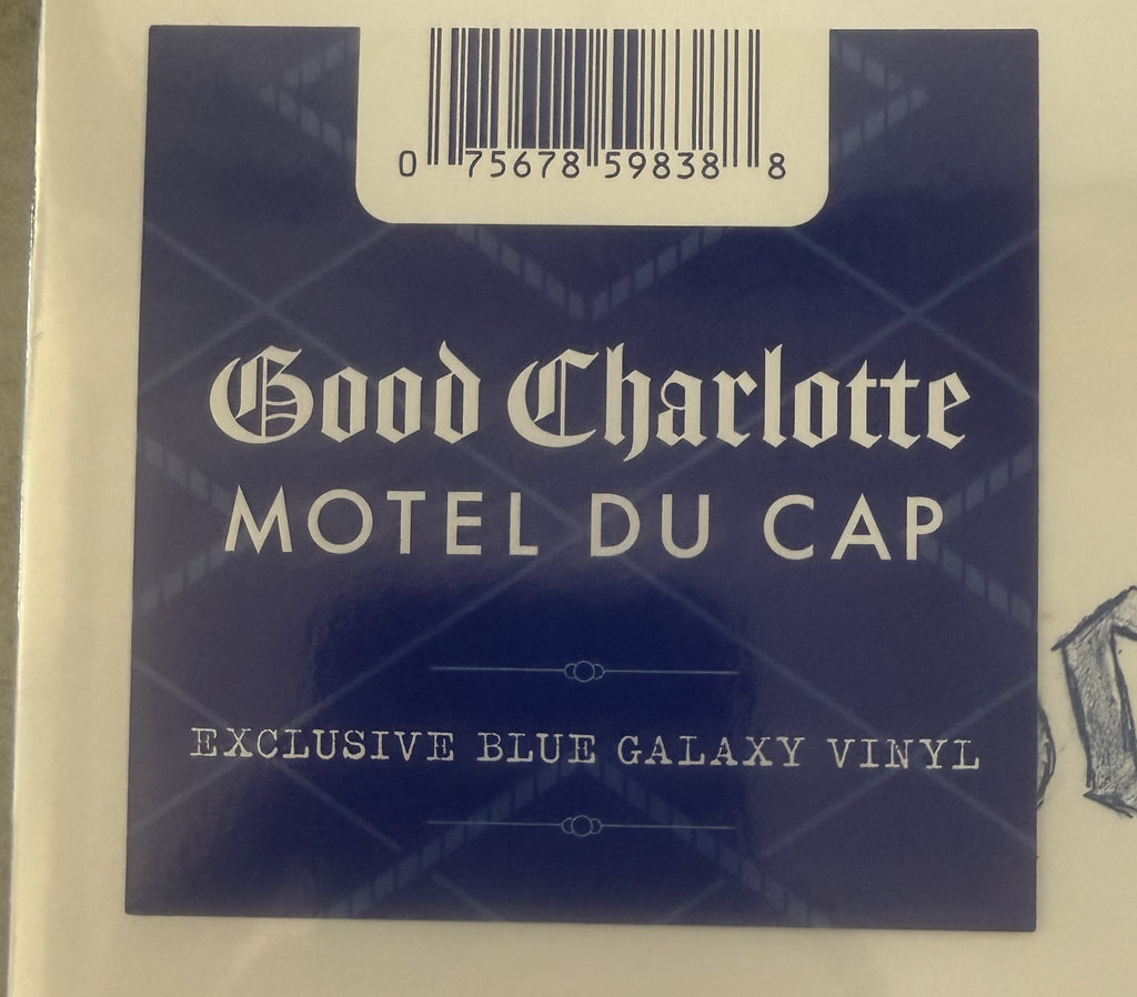 Good Charlotte - Motel Du Cap SEALED/NM Blue Galaxy Vinyl 1st Press