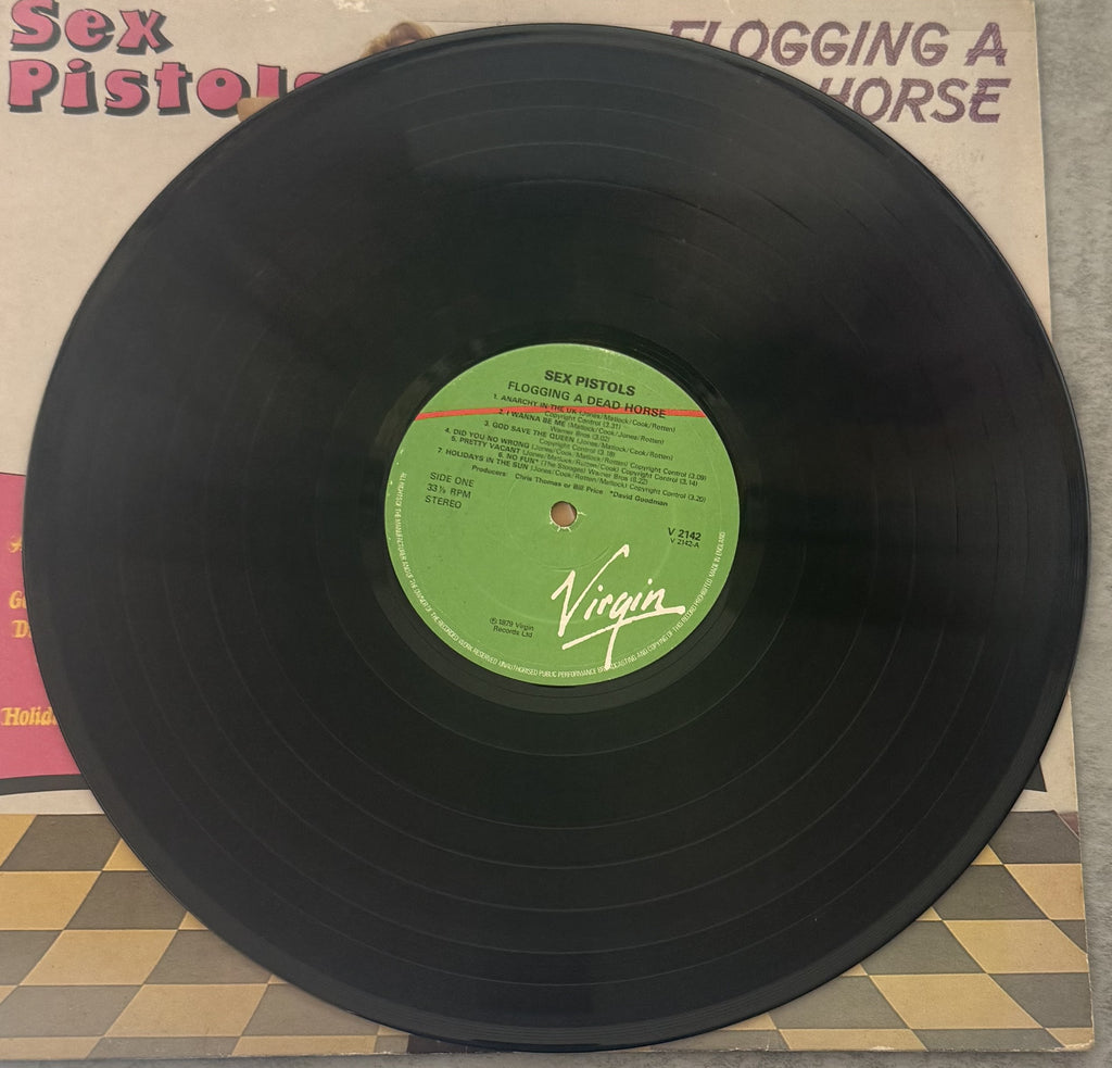 Sex Pistols - Flogging A Dead Horse 1st Press UK Import 1979 VG++/VG