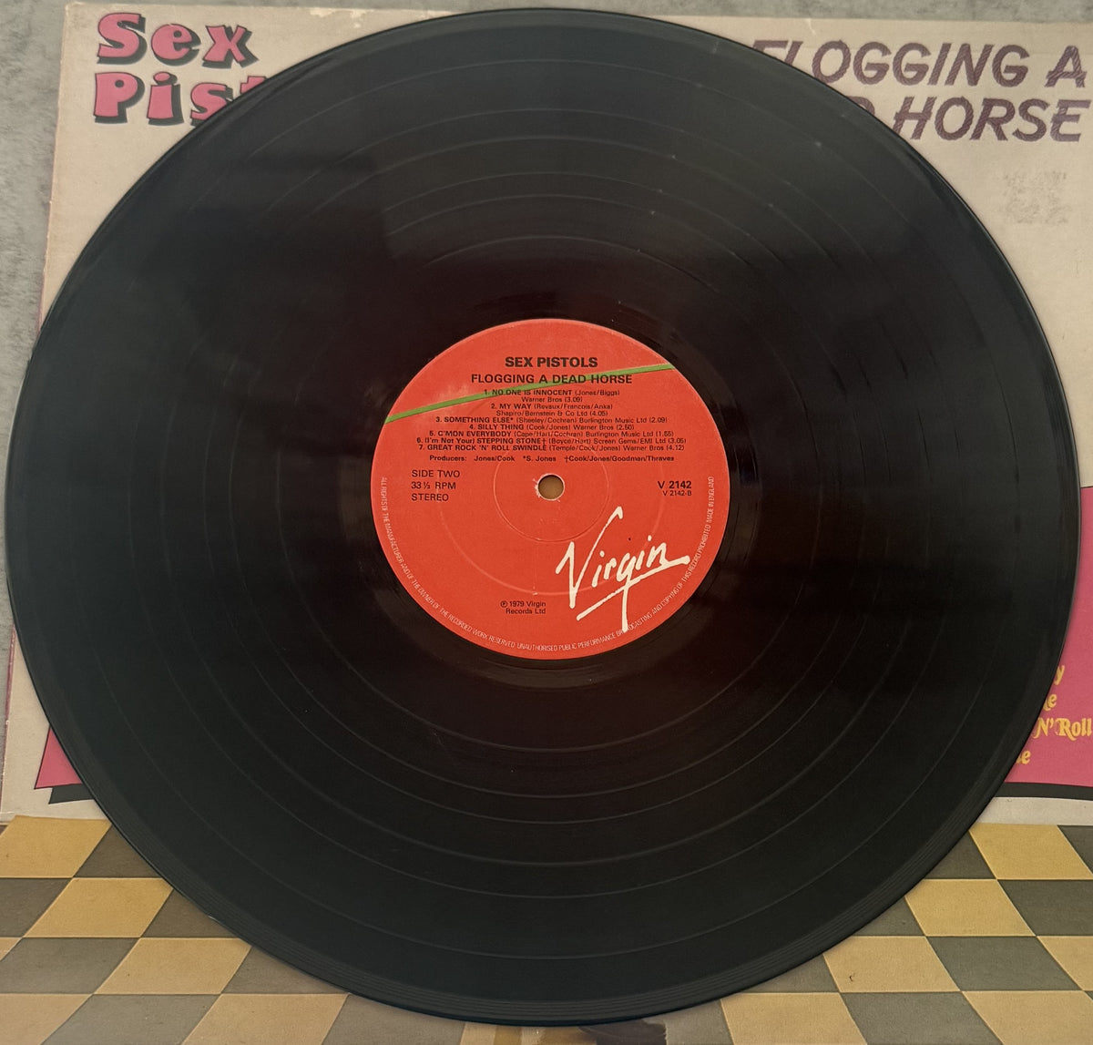 Sex Pistols - Flogging A Dead Horse First Press UK Import 1979 VG++/VG