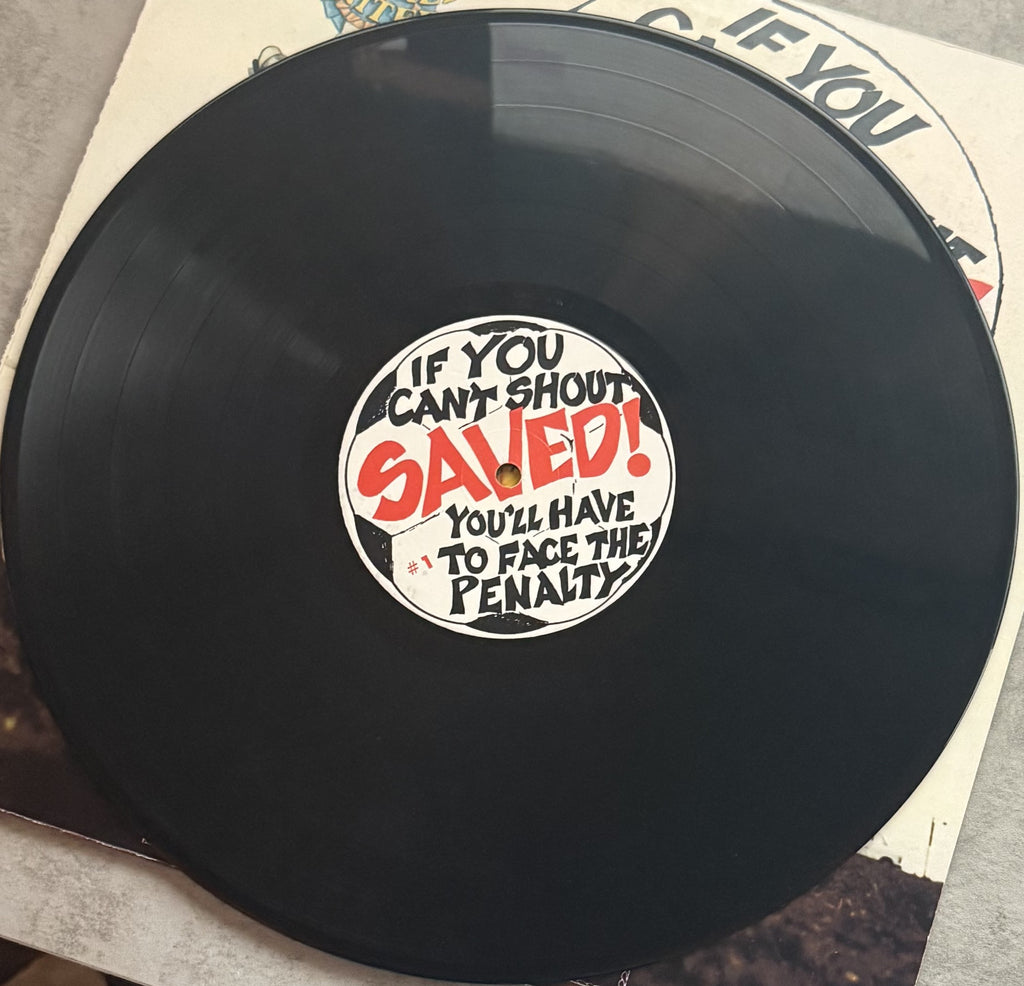 CHRISTIAN PUNK! Ishmael United - If You Can't Shout Saved! - 1980 Strong VG+/VG+