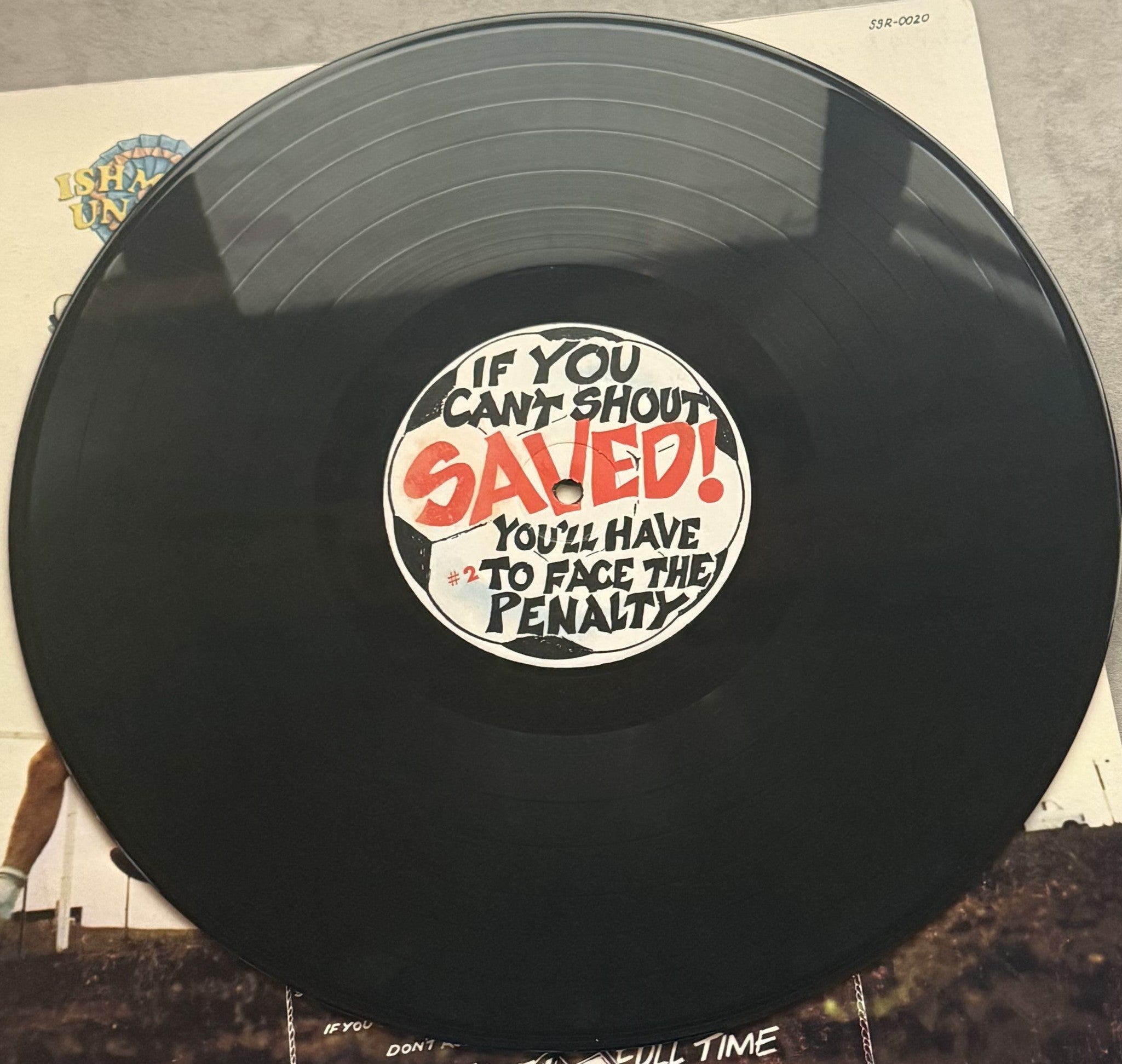 CHRISTIAN PUNK! Ishmael United - If You Can't Shout Saved! - 1980 Strong VG+/VG+