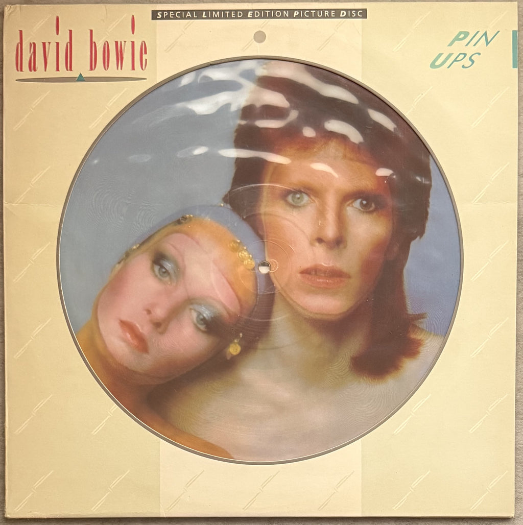 RARE David Bowie Pinups 1984 Picture Disc UK Import Ltd Edtn #7095 Strong VG+