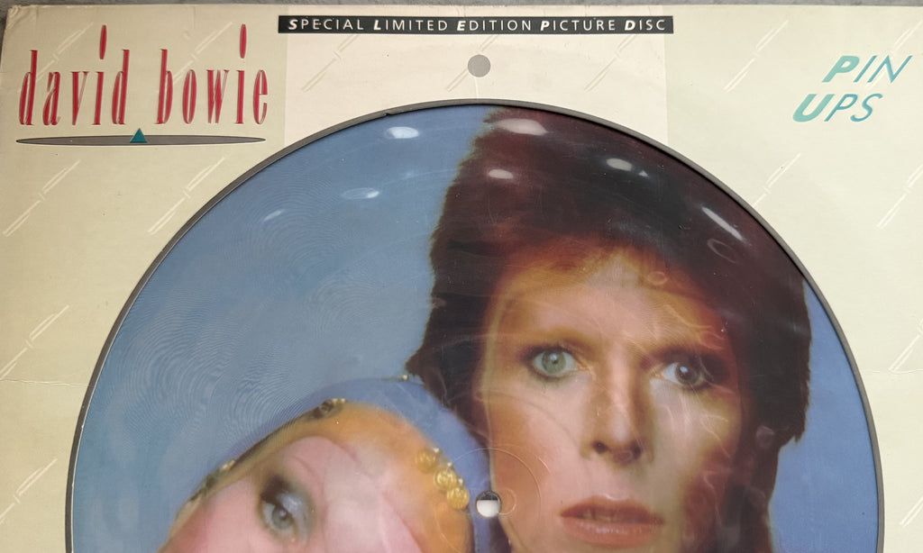 RARE David Bowie Pinups 1984 Picture Disc UK Import Ltd Edtn #7095 Strong VG+