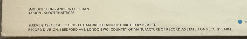 RARE David Bowie Pinups 1984 Picture Disc UK Import Ltd Edtn #7095 Strong VG+