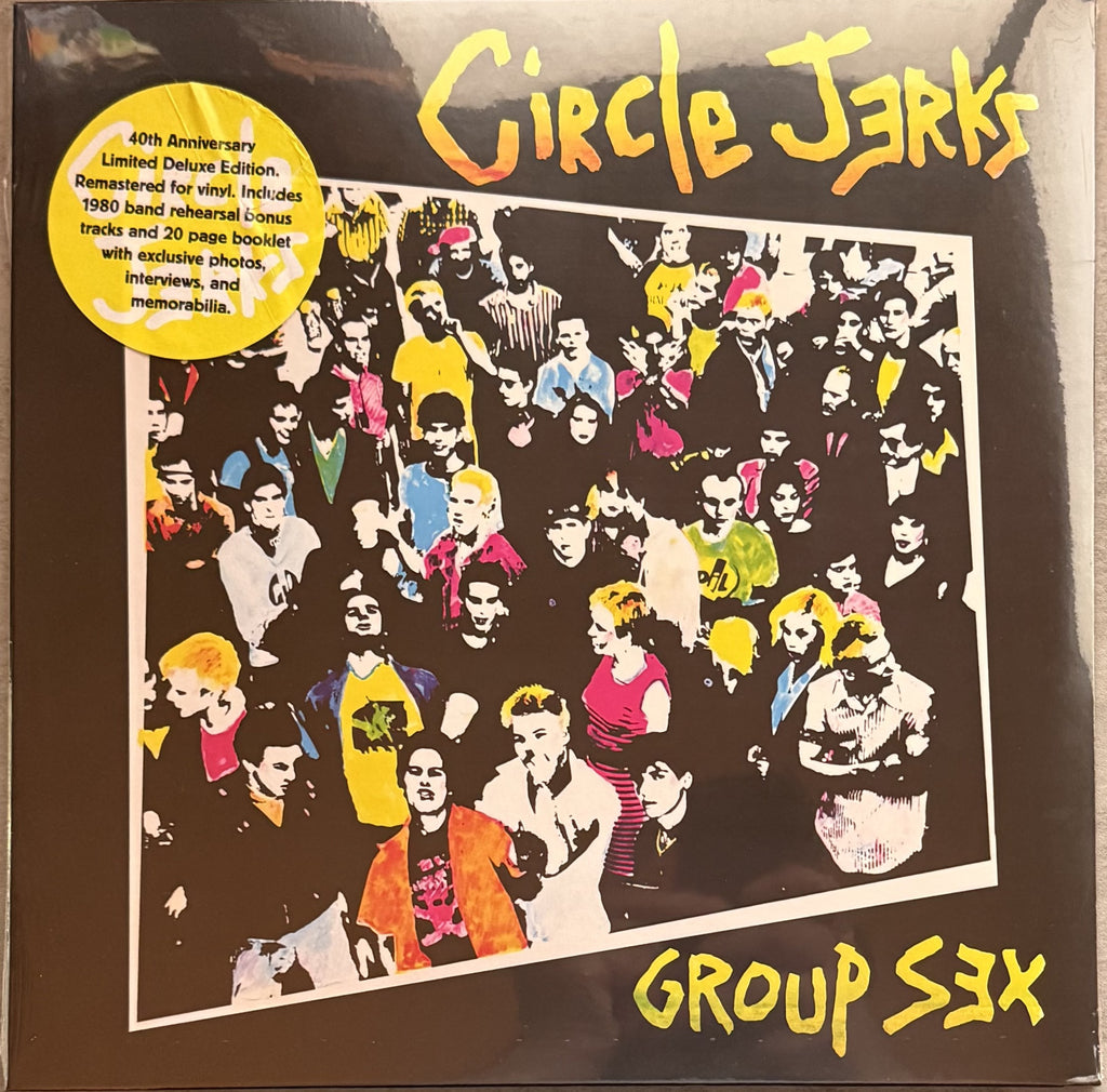 Circle Jerks - Groups Sex SEALED/NM 40th Anniversary Deluxe Ltd Edtn (3,000)