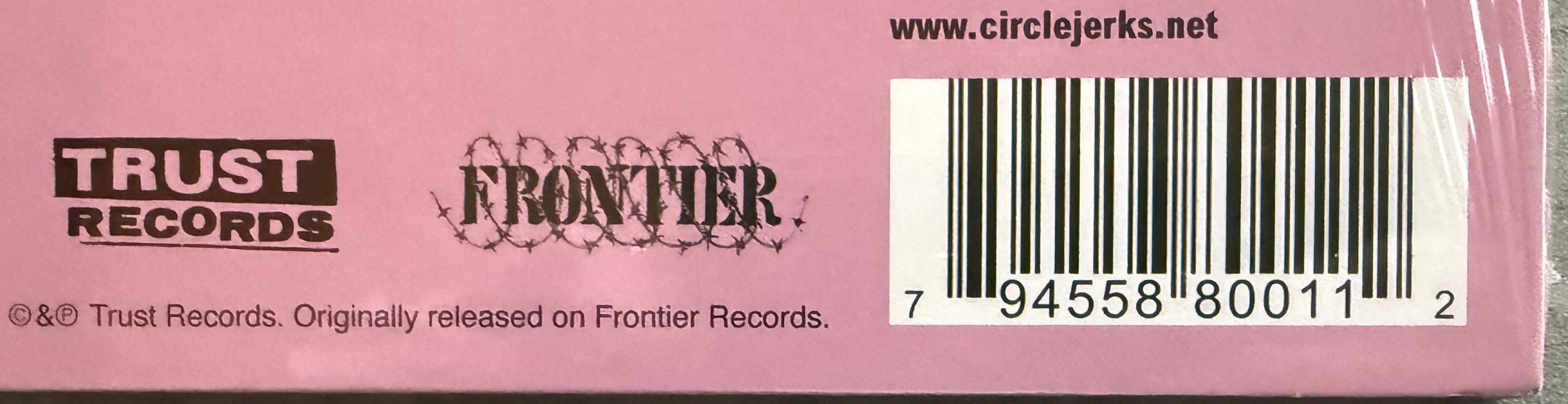 Circle Jerks - Groups Sex SEALED/NM 40th Anniversary Deluxe Ltd Edtn (3,000)