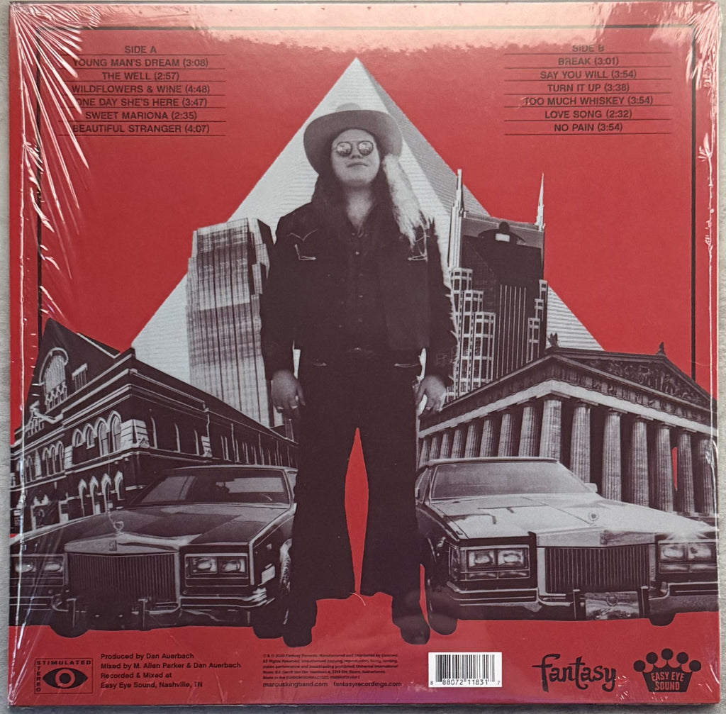 AWESOME BLUES ROCK Marcus King - El Dorado 2020 EU Import 190g vinyl Strong VG+