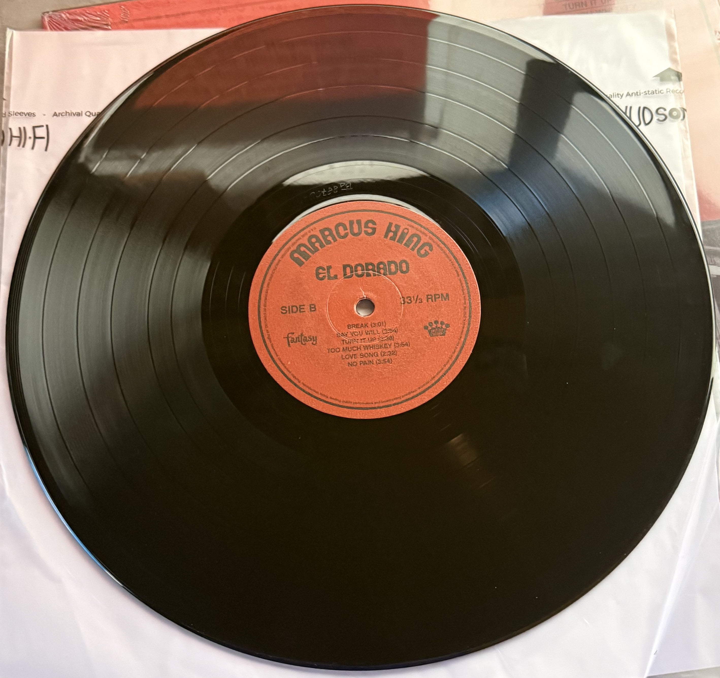 AWESOME BLUES ROCK Marcus King - El Dorado 2020 EU Import 190g vinyl Strong VG+
