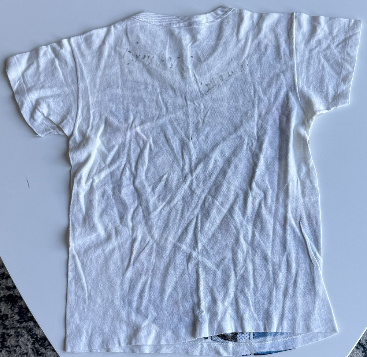 REAL vintage AUTOGRAPHED The JAM Sound Affects t-shirt 70s/80s