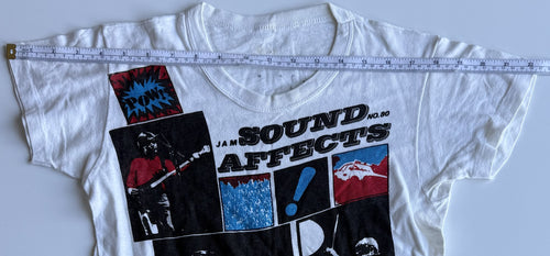 REAL vintage AUTOGRAPHED The JAM Sound Affects t-shirt 70s/80s
