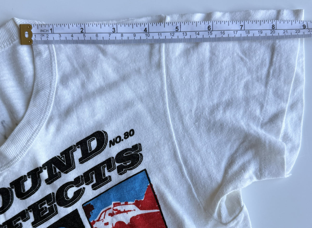 REAL vintage AUTOGRAPHED The JAM Sound Affects t-shirt 70s/80s