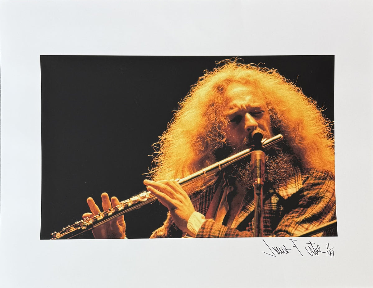Jethro Tull - Ian Anderson - James Fortune SIGNED Limited Edition #11/99 c. 1974