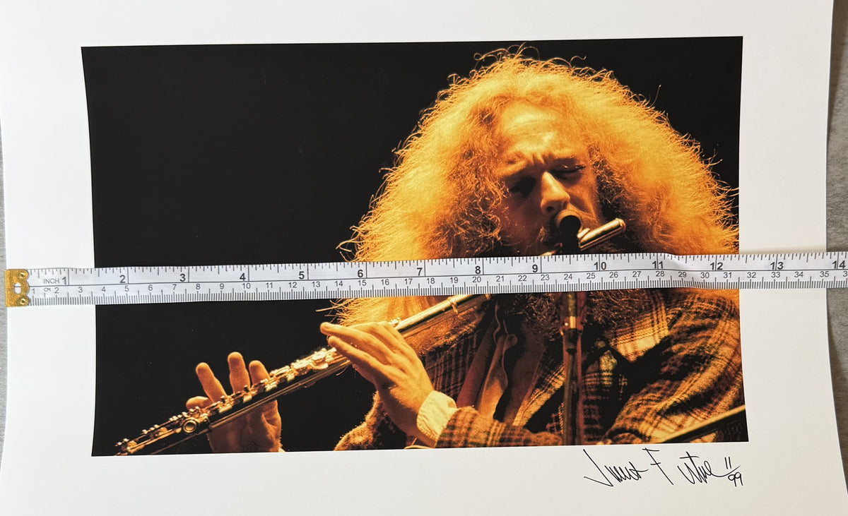 Jethro Tull - Ian Anderson - James Fortune SIGNED Limited Edition #11/99 c. 1974