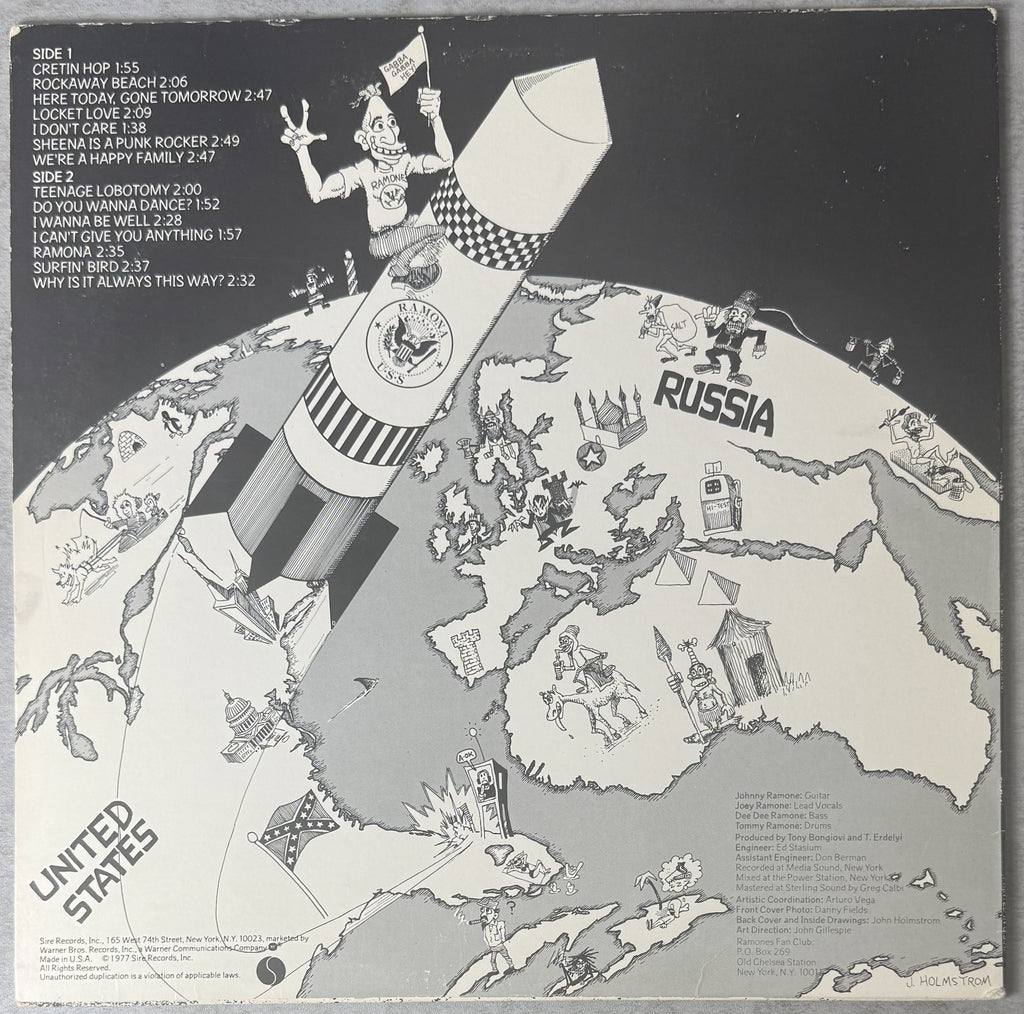 Ramones - Rocket To Russia US 2nd Press Strong VG+/VG+ c. 1979 Sire SR 6042