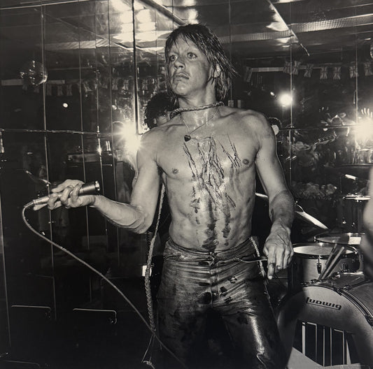 ORIGINAL SIGNED Iggy Pop 1974 James Fortune Signed Ltd Edtn Print