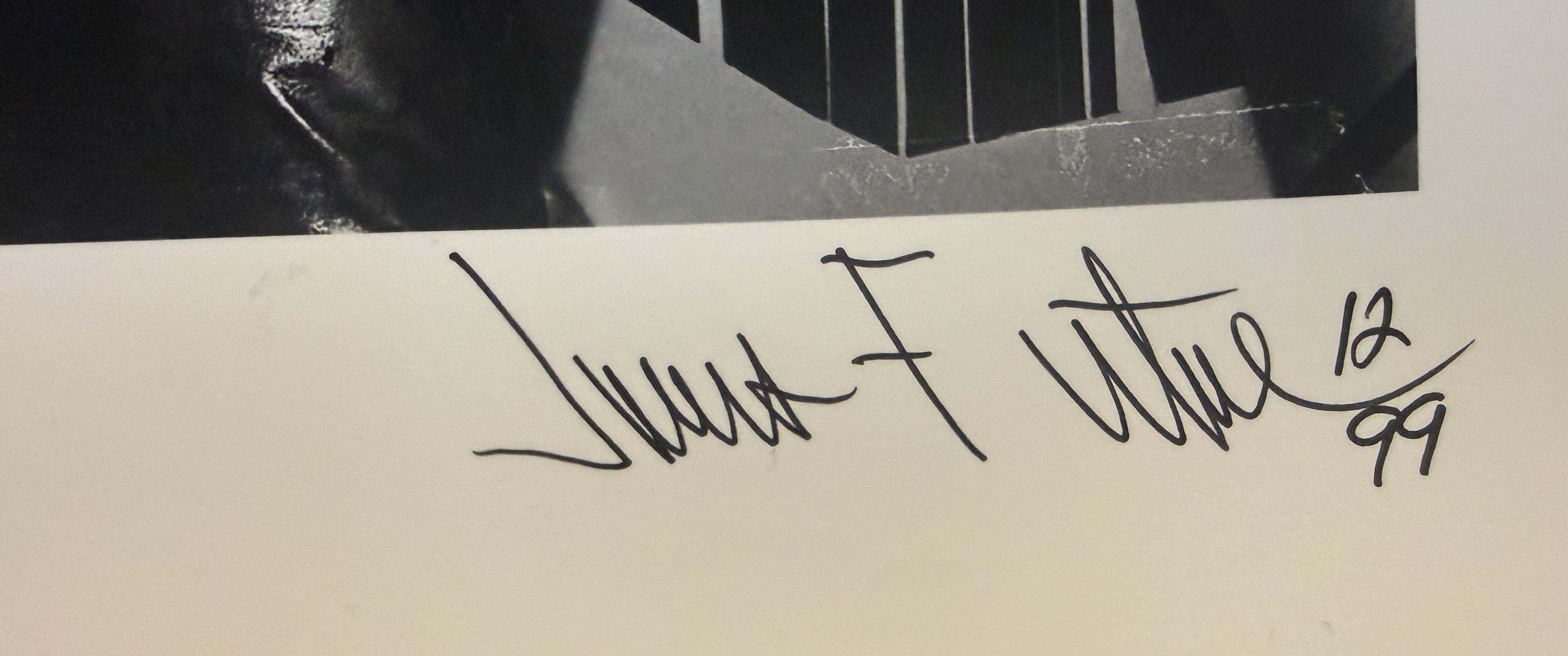 ORIGINAL SIGNED Iggy Pop at Whisky A Go Go 1974 James Fortune Signed Ltd Edtn