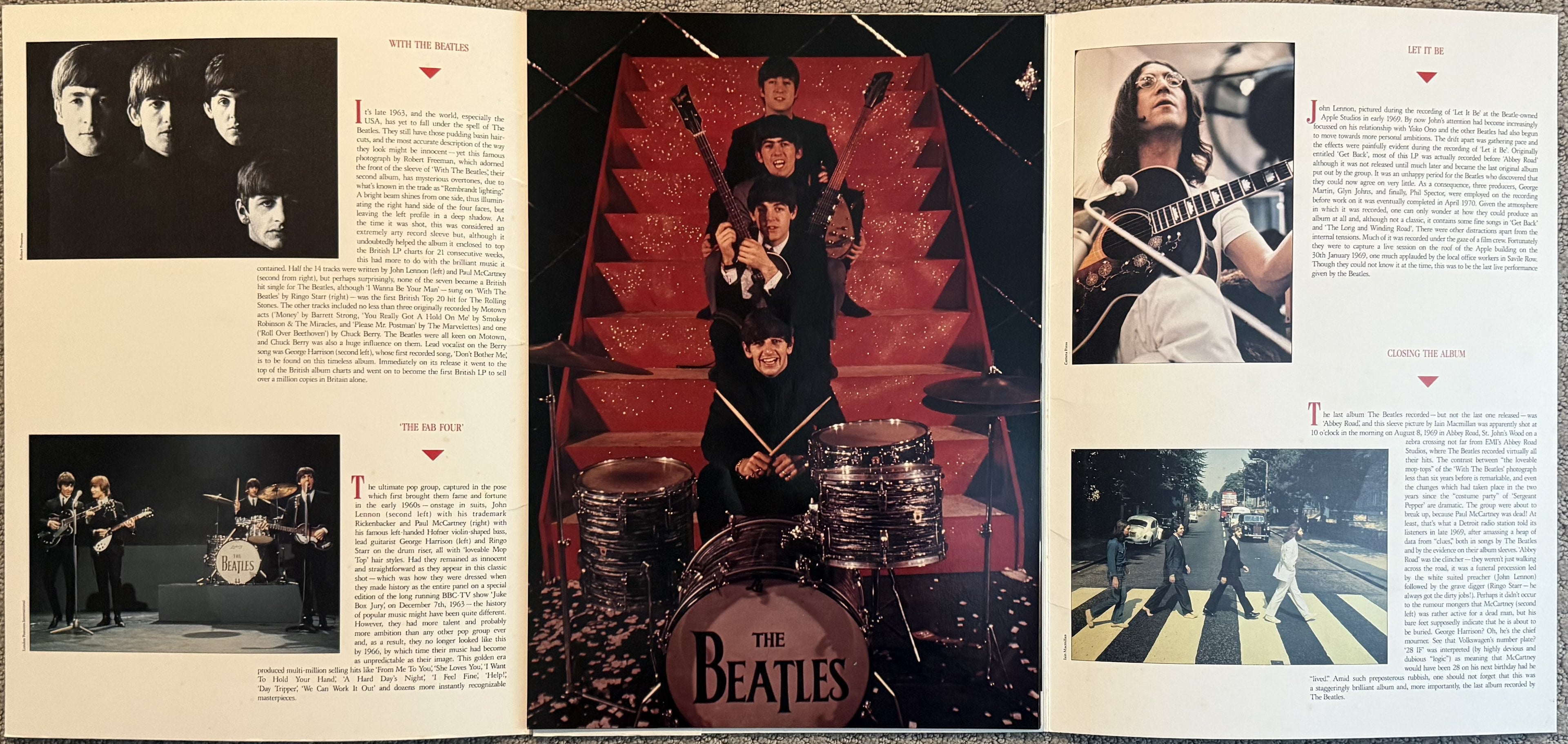 Beatles Memorabilia/collectors items: 1960s postcards, 1965 diary, poster book, reproduction postcards