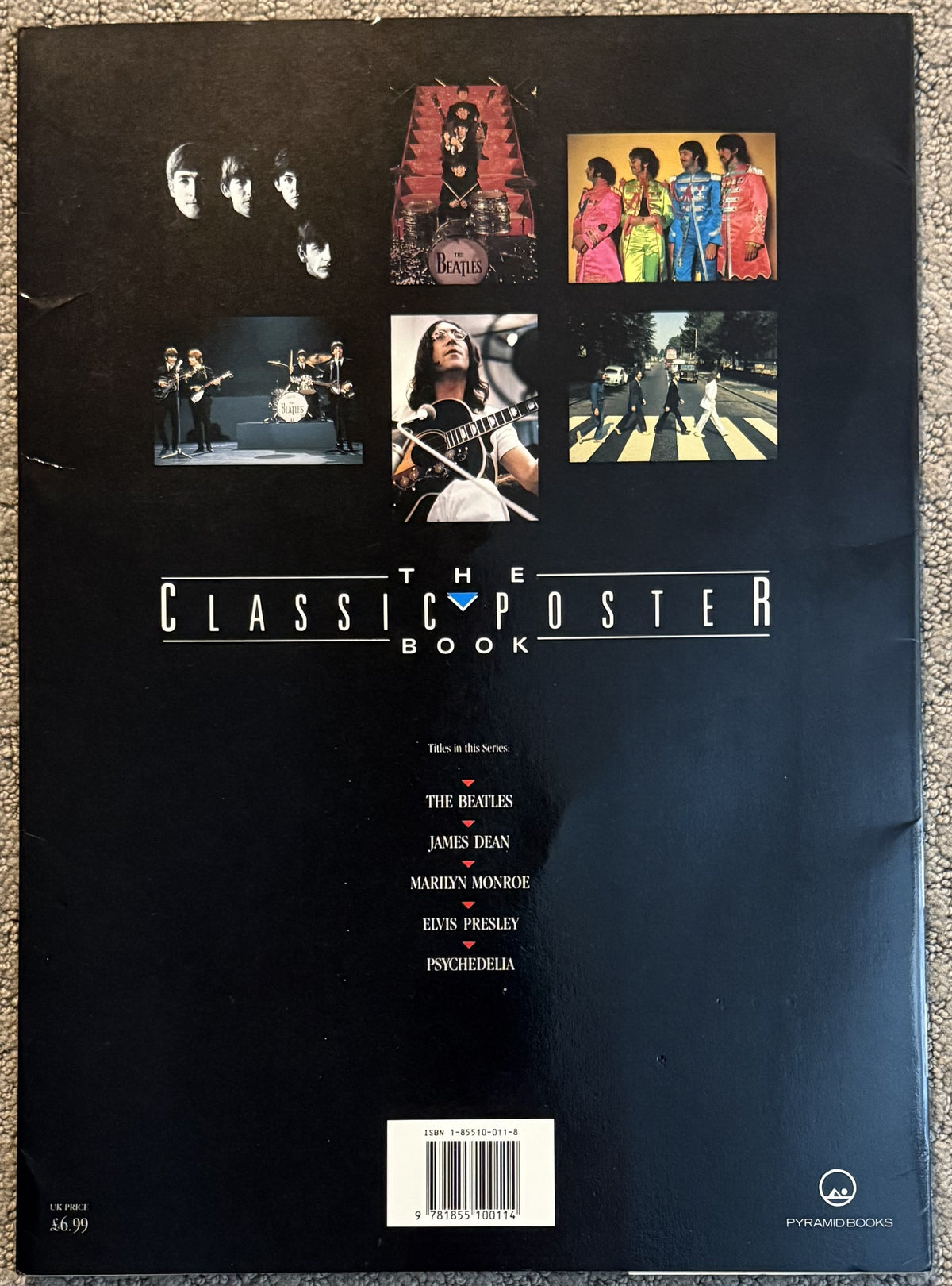 Beatles Memorabilia/collectors items: 1960s postcards, 1965 diary, poster book, reproduction postcards
