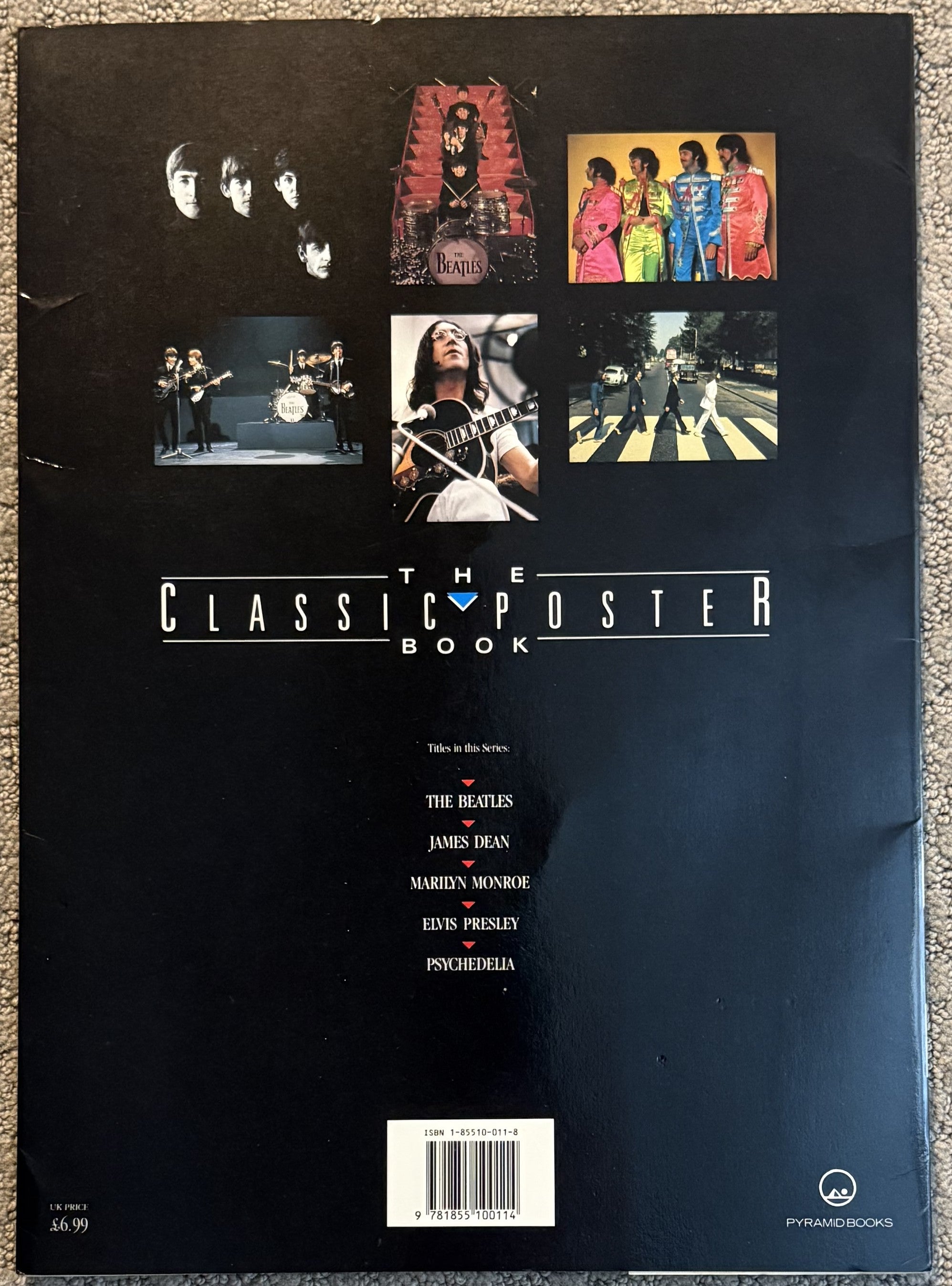 Beatles Memorabilia/collectors items: 1960s postcards, 1965 diary, poster book, reproduction postcards