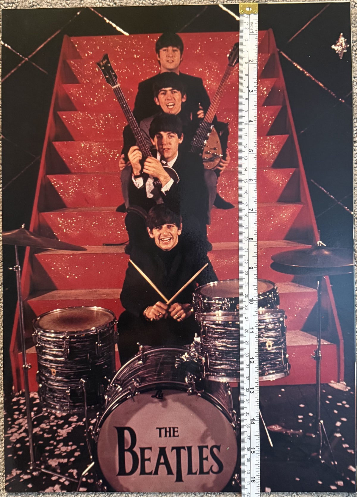 Beatles Memorabilia/collectors items: 1960s postcards, 1965 diary, poster book, reproduction postcards