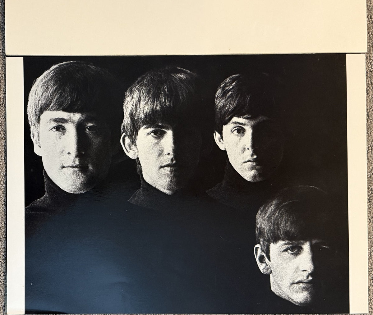 Beatles Memorabilia/collectors items: 1960s postcards, 1965 diary, poster book, reproduction postcards