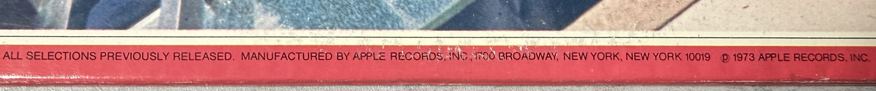 The Beatles - 1962-1966 (1973 1st Press) Red Album **Please Read Description**