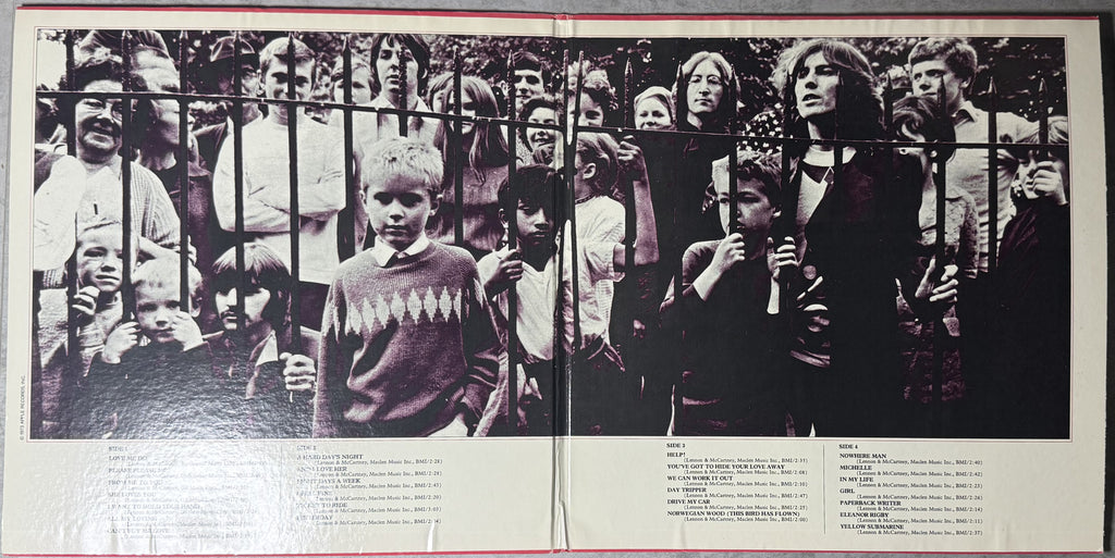 The Beatles - 1962-1966 (1973 1st Press) Red Album **Please Read Description**