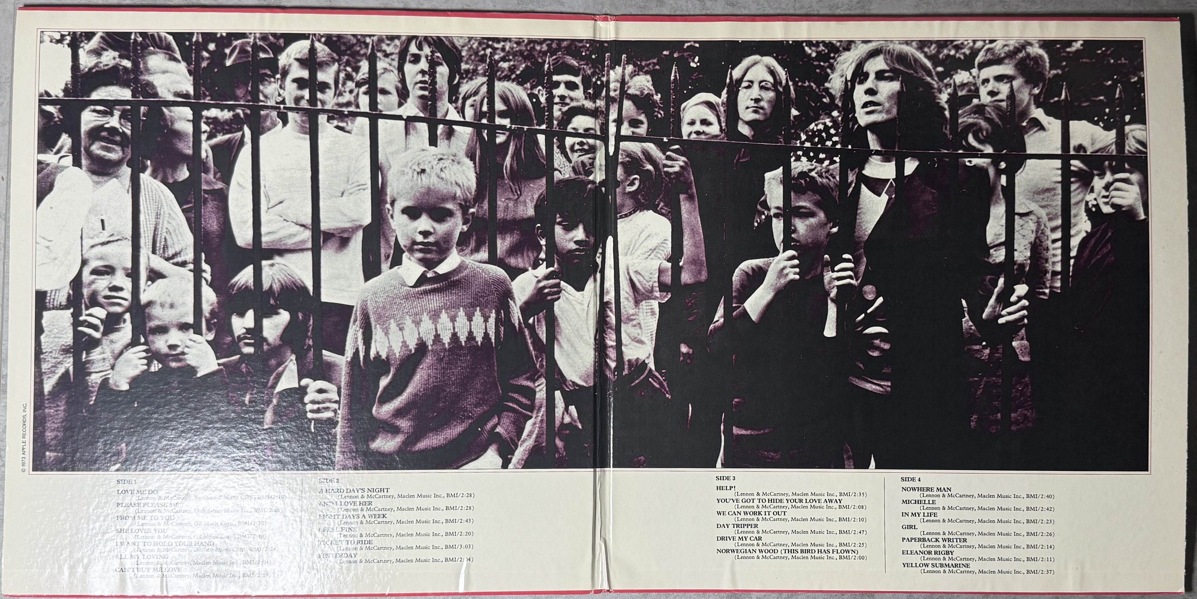 The Beatles - 1962-1966 (1973 1st Press) Red Album **Please Read Description**