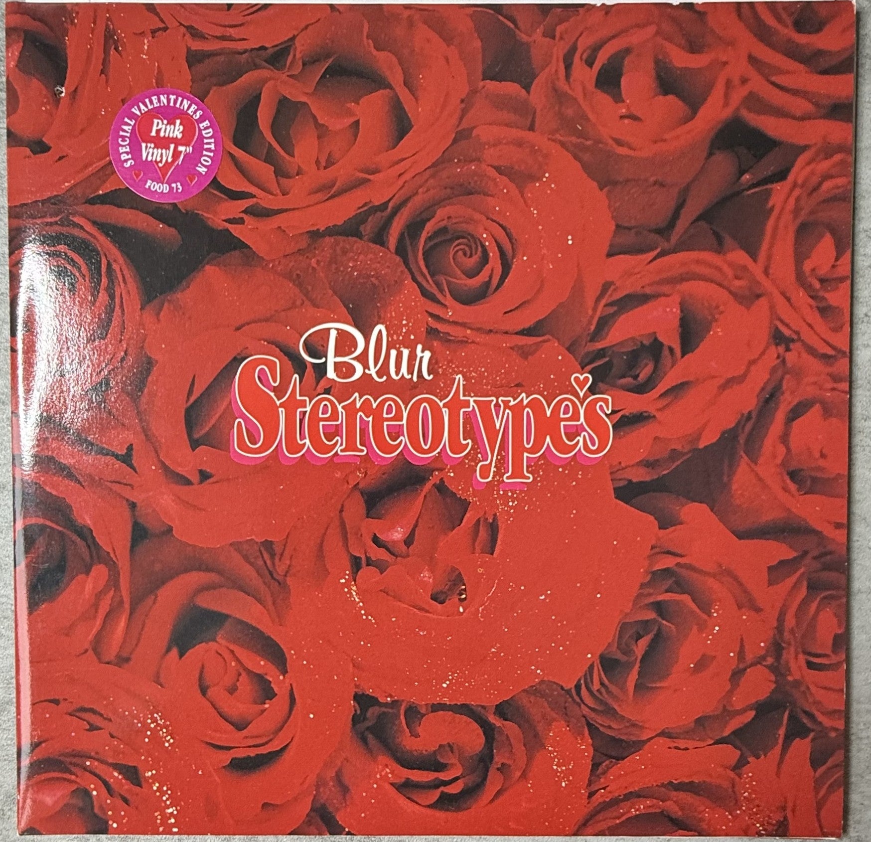 RARE Blur 2 pack Stereotypes + On Your Own VG+/VG+ UK imports color vinyl 96/97