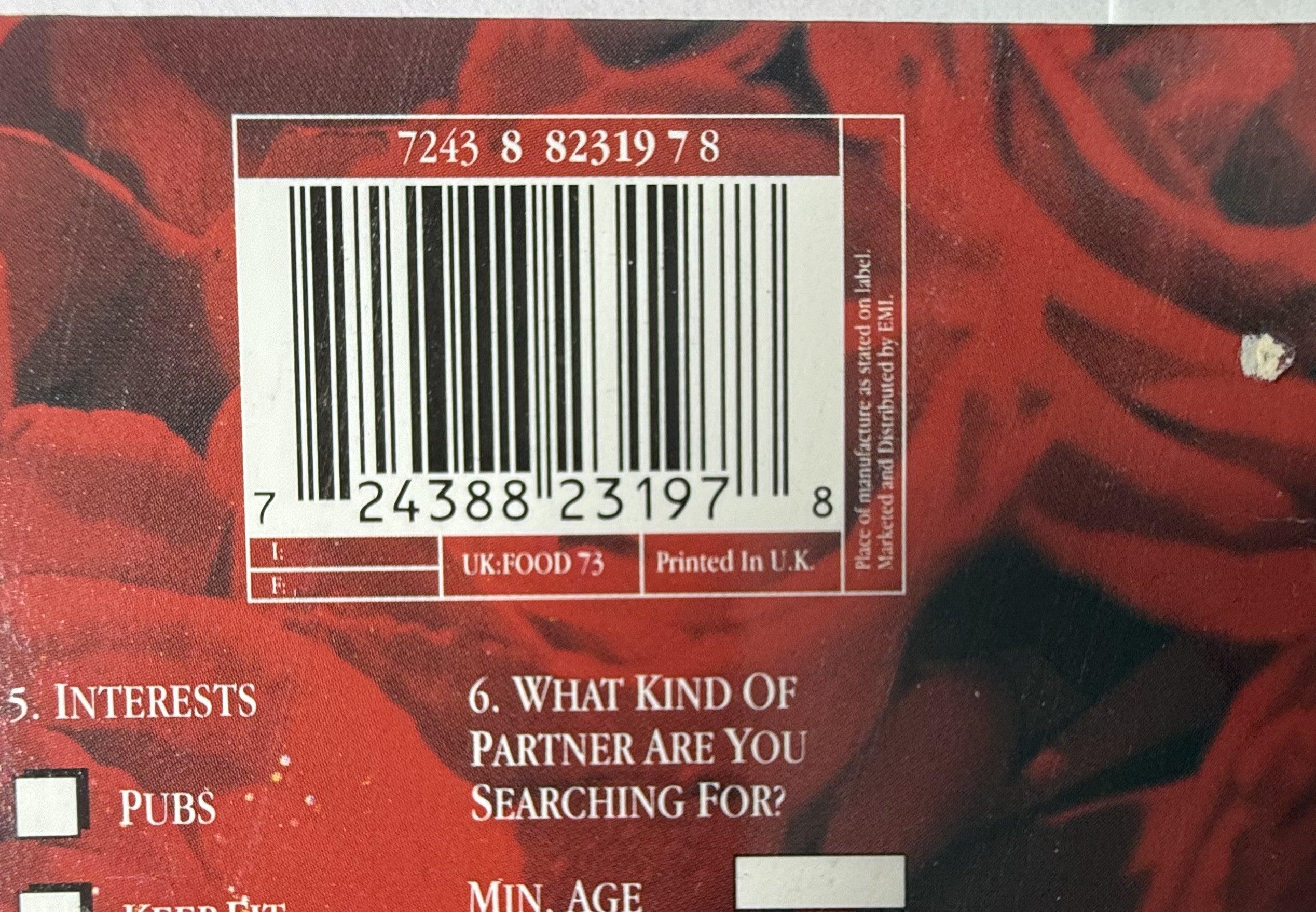 RARE Blur 2 pack Stereotypes + On Your Own VG+/VG+ UK imports color vinyl 96/97