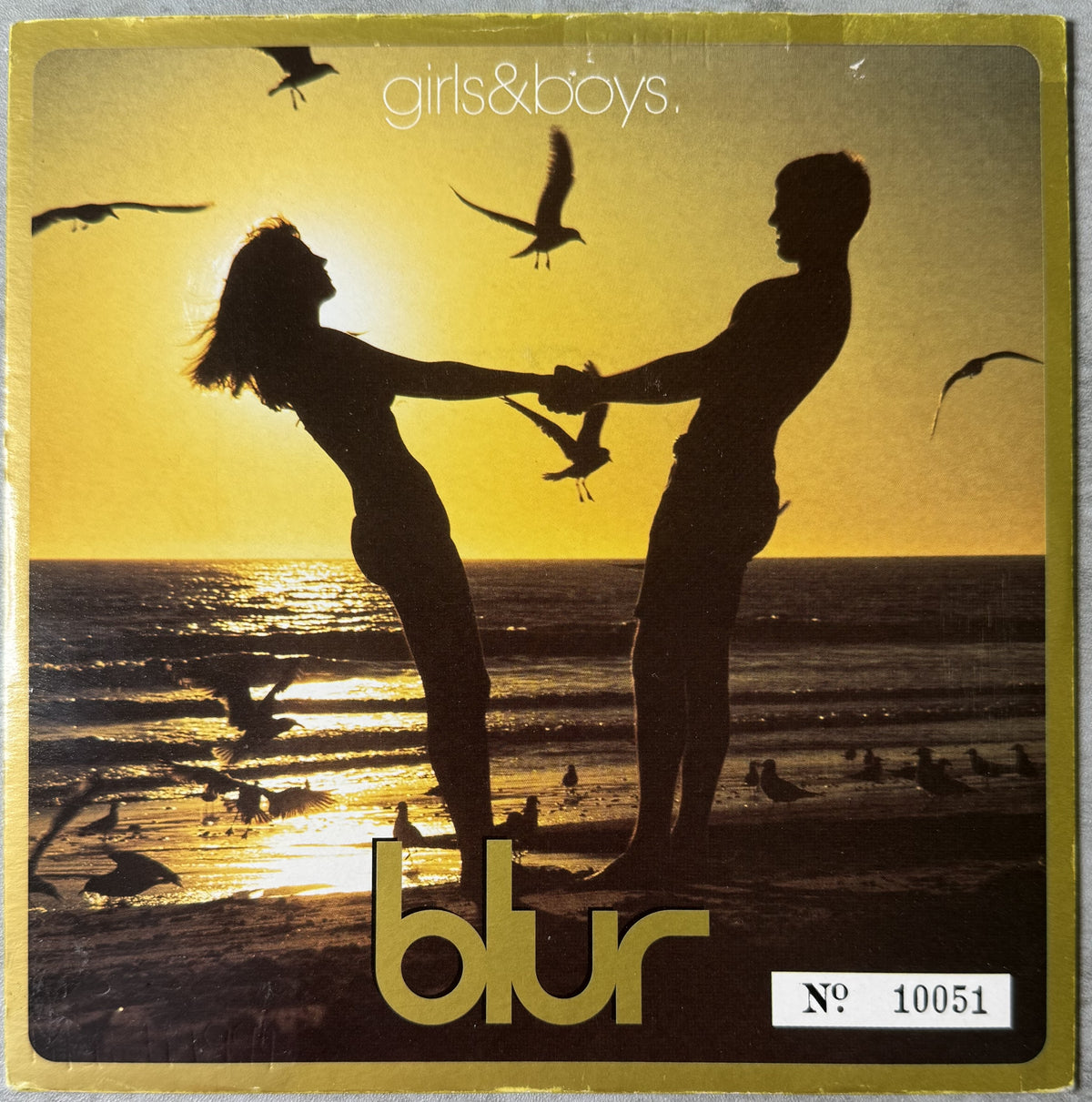 BLUR - Girls & Boys -1994 UK First Press, Limited Edition, Numbered Strong VG+/VG+