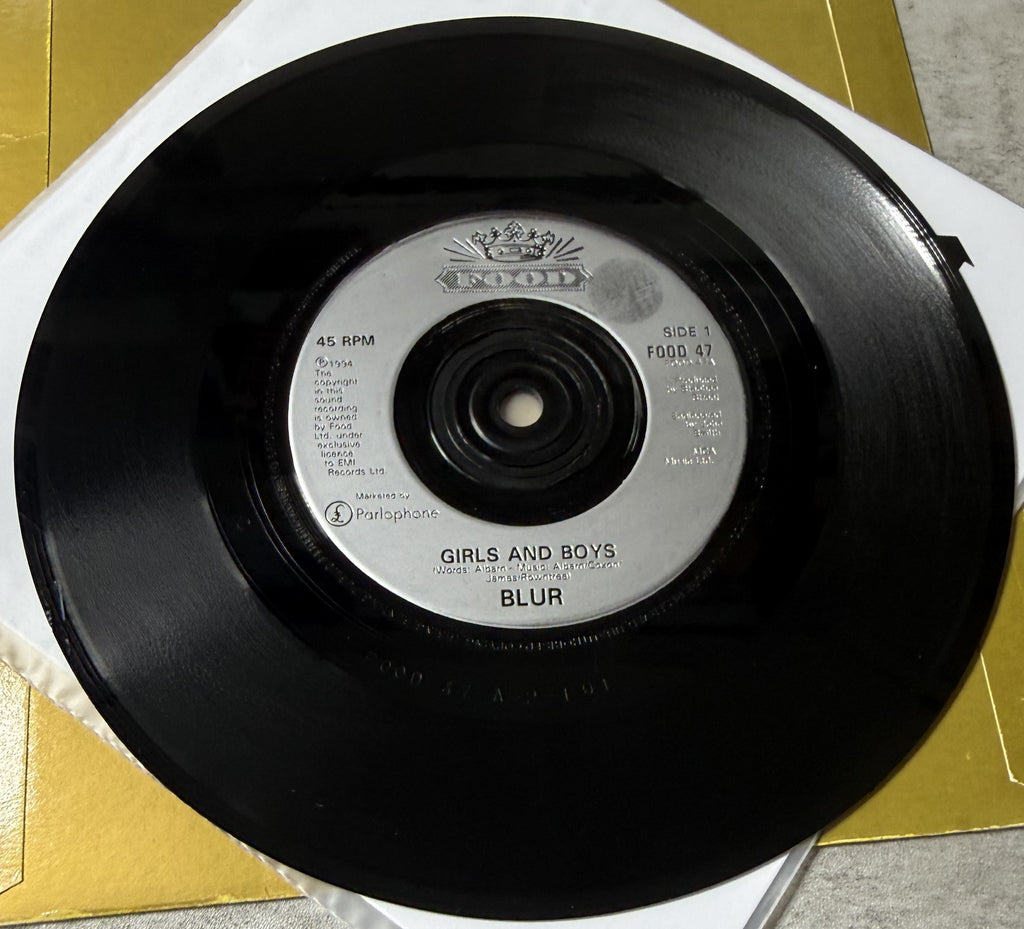 BLUR - Girls & Boys -1994 UK 1st Press, Limited Edition, Numbered Strong VG+/VG+