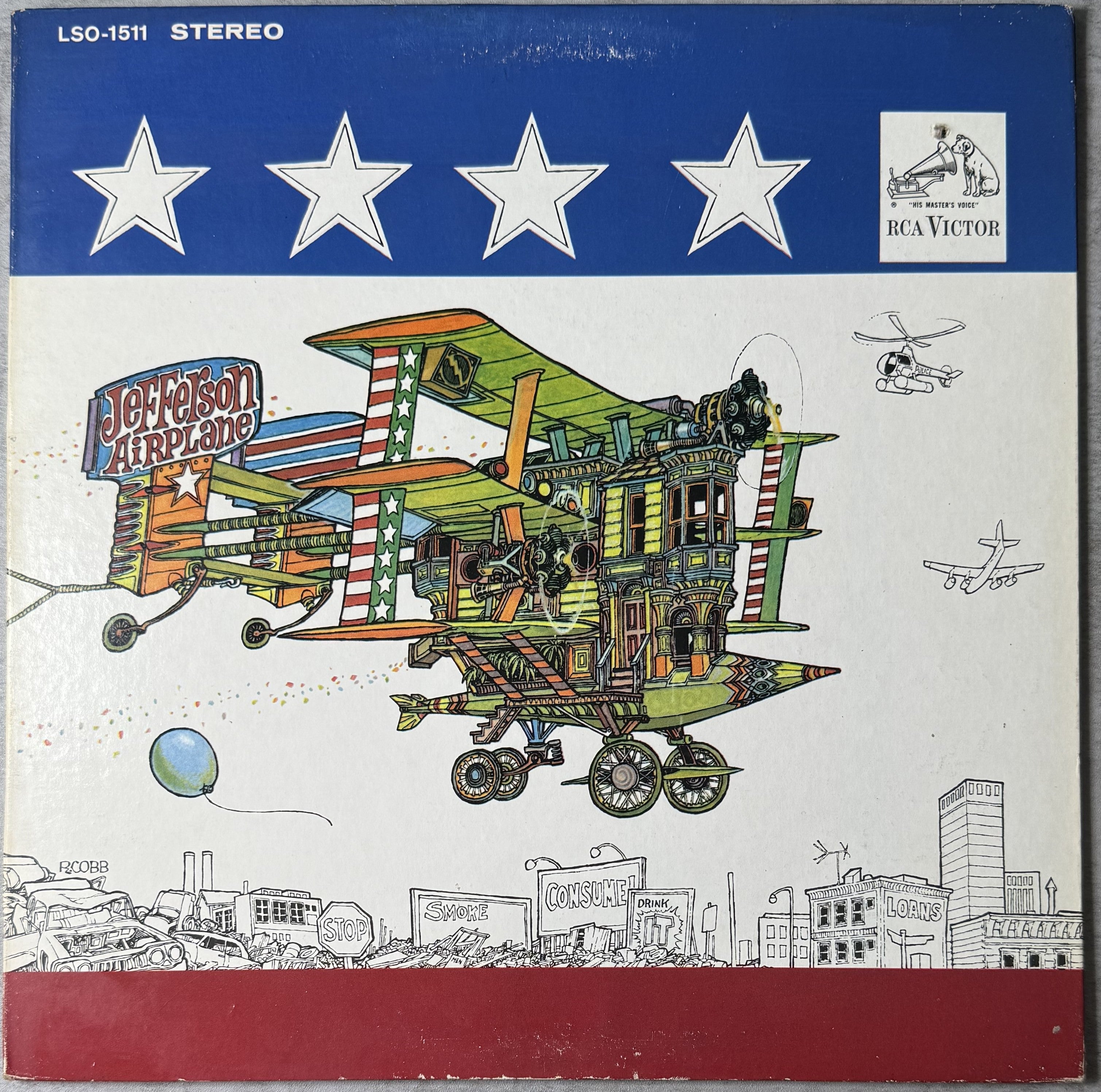 Jefferson Airplane - After Bathing At Baxter's 1967 US 1st Press (Indy) VG++