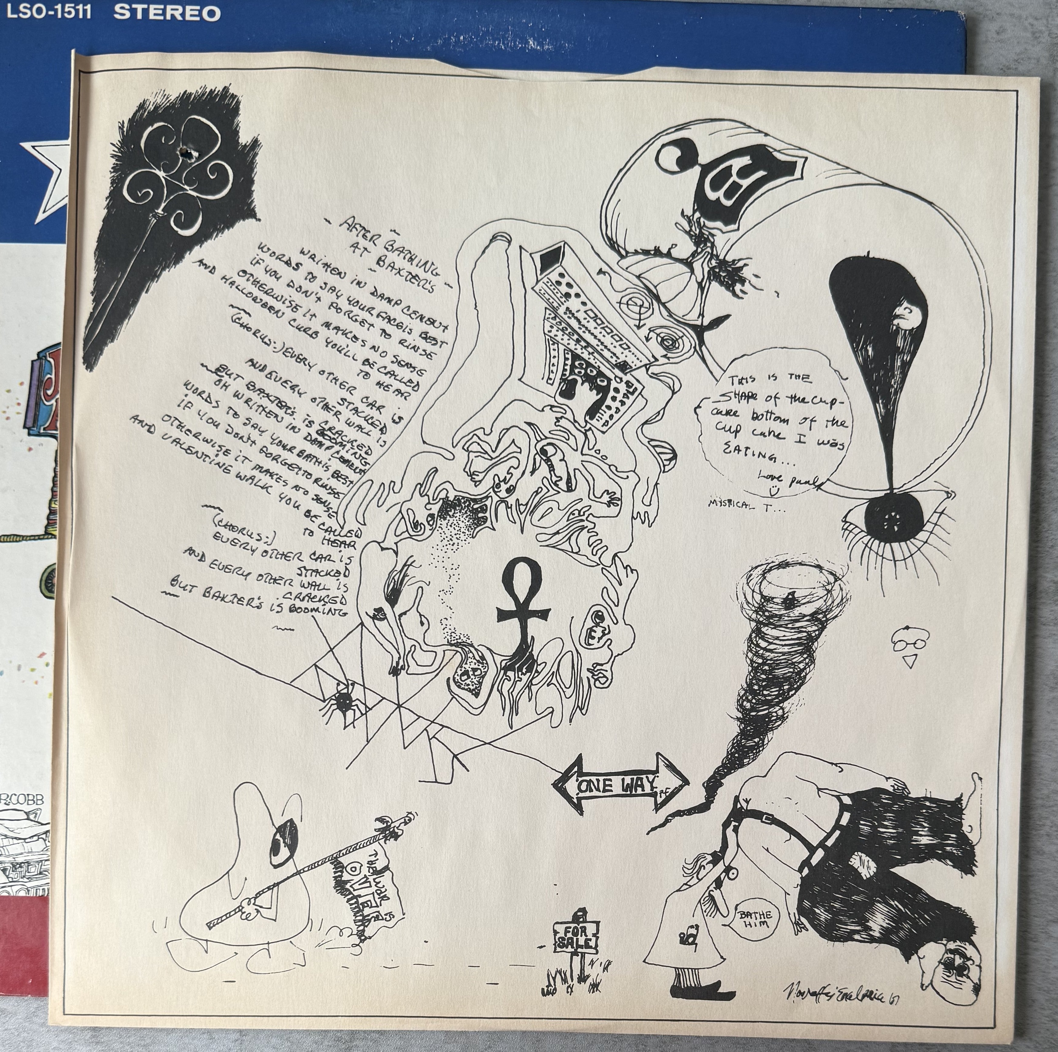 Jefferson Airplane - After Bathing At Baxter's 1967 US 1st Press (Indy) VG++