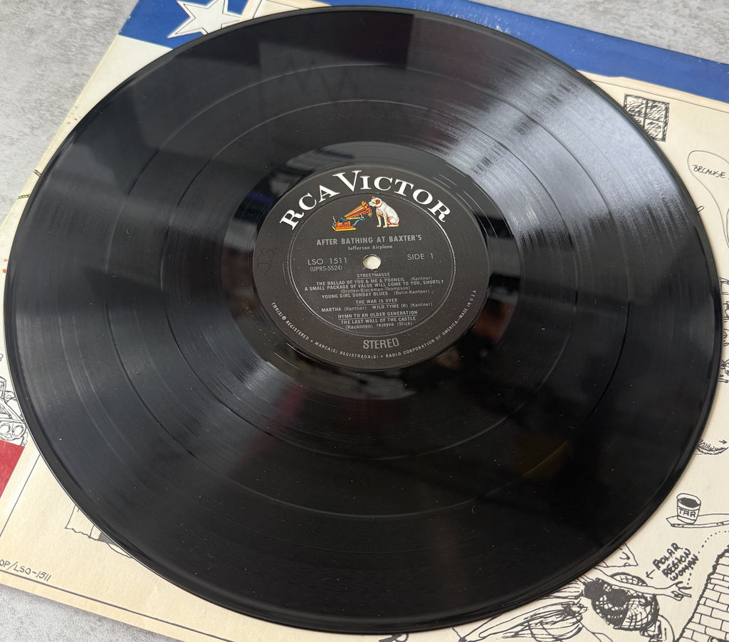 Jefferson Airplane - After Bathing At Baxter's 1967 US 1st Press (Indy) VG++